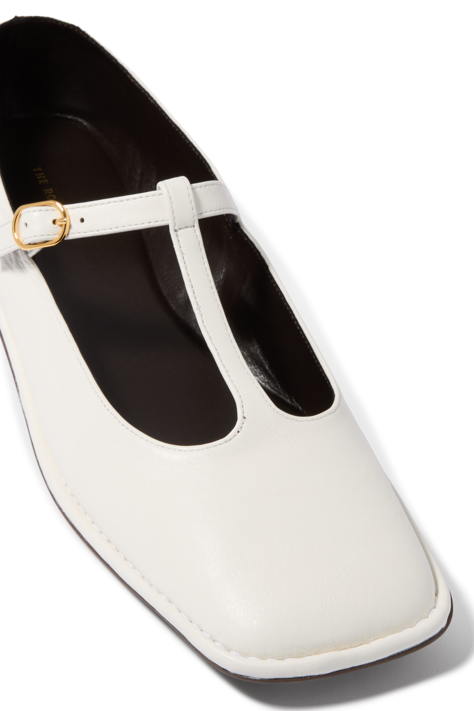  Square T-Strap Ballerinas