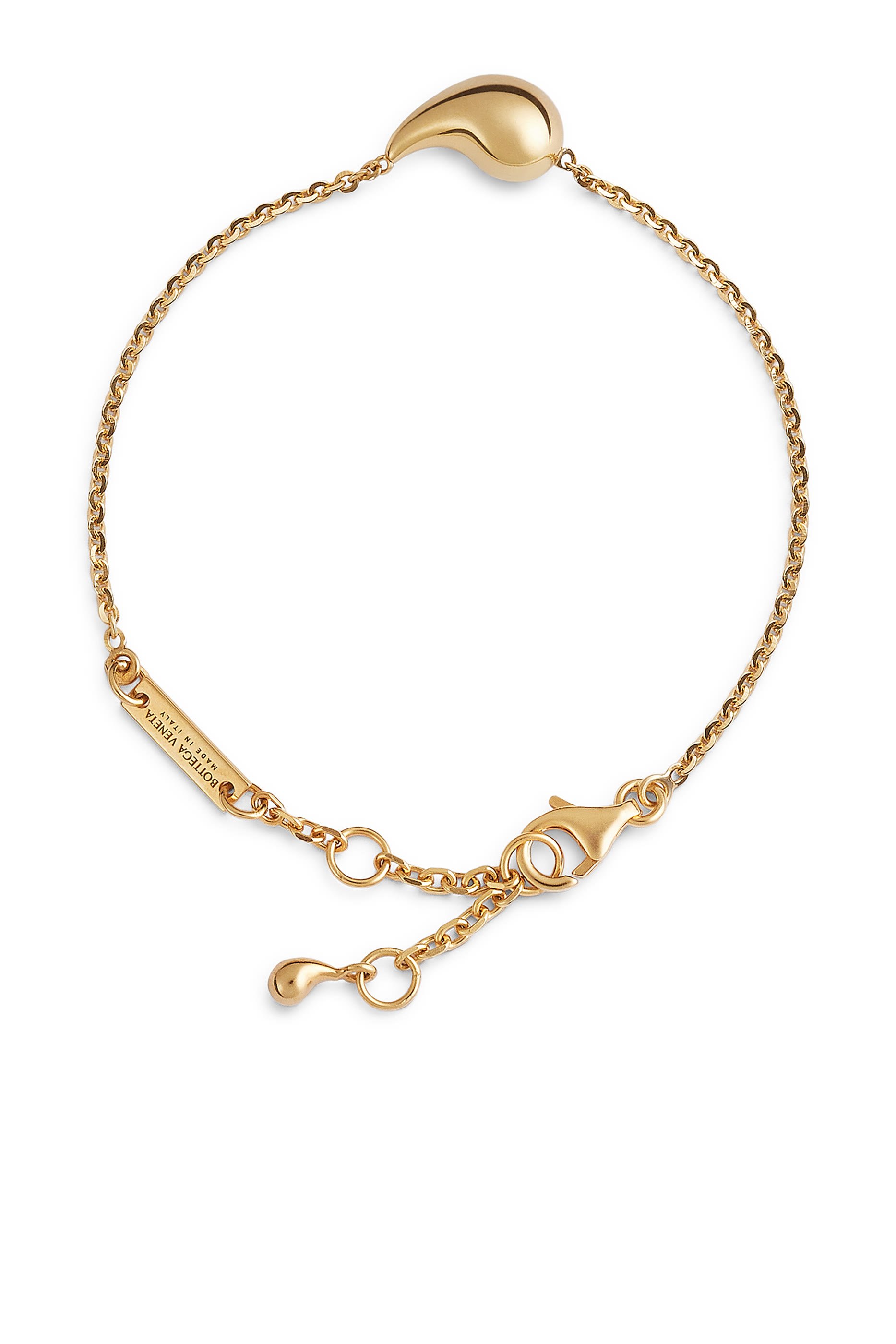 Drop Bracelet, 18K Gold-Finish Sterling Silver