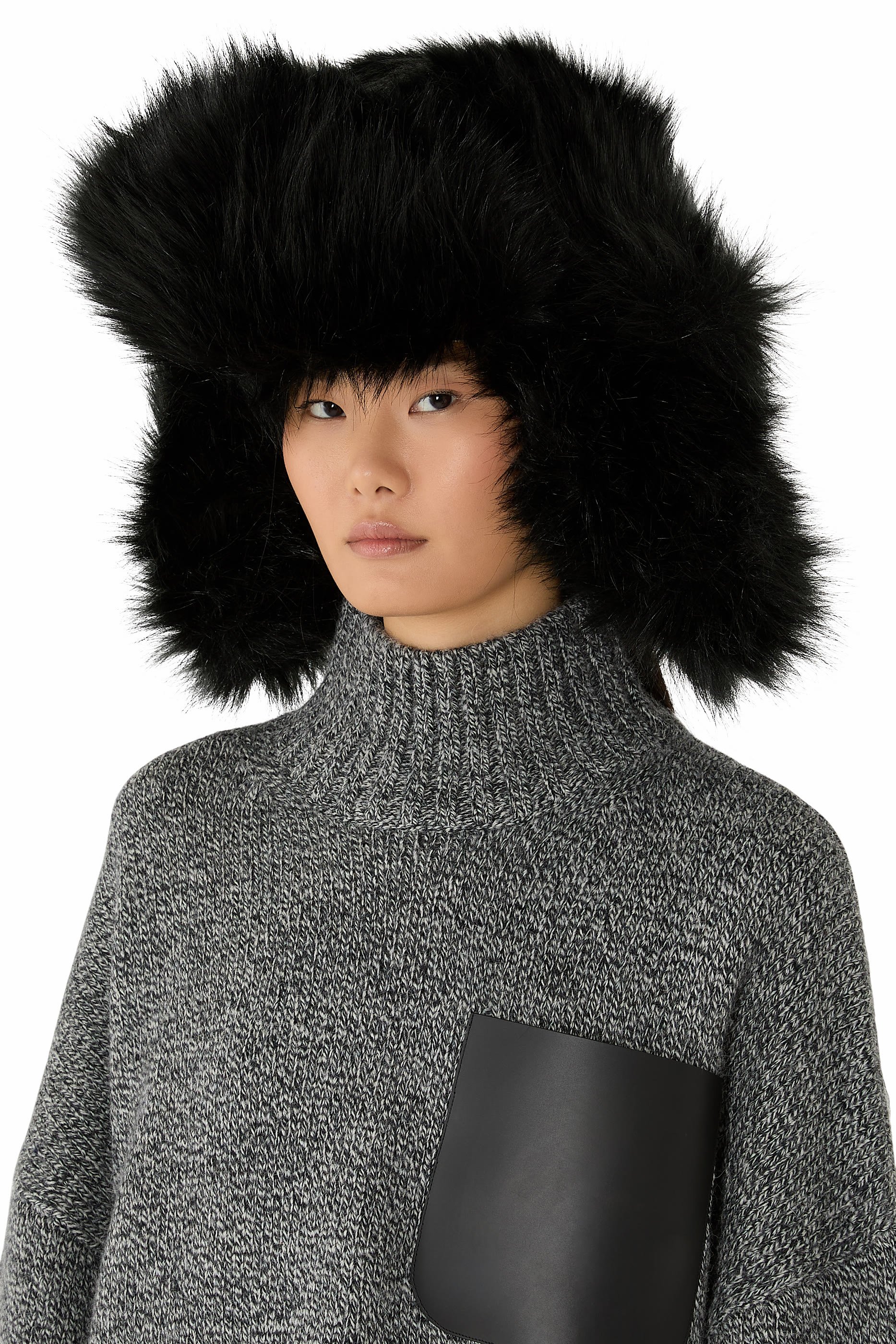 Faux-Fur Aviator Hat 
