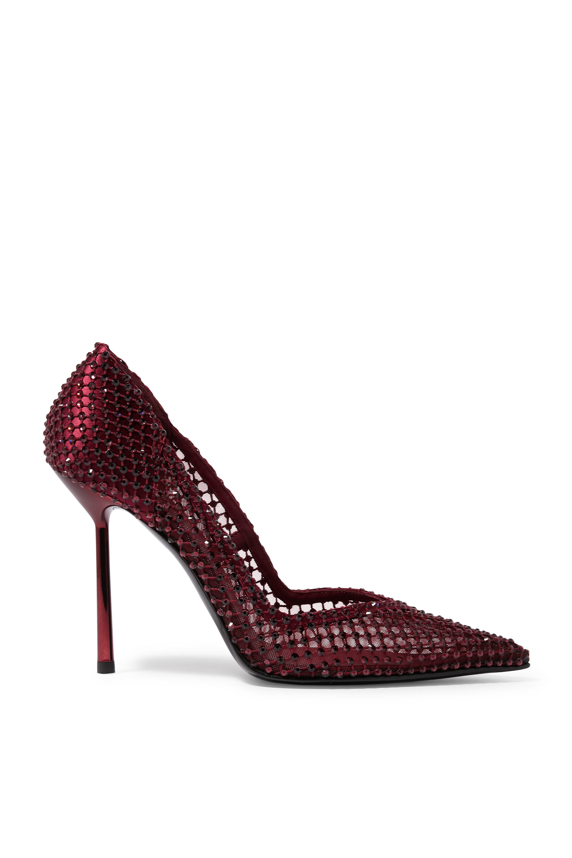 Gilda 90 Crystal-Embellished Pumps