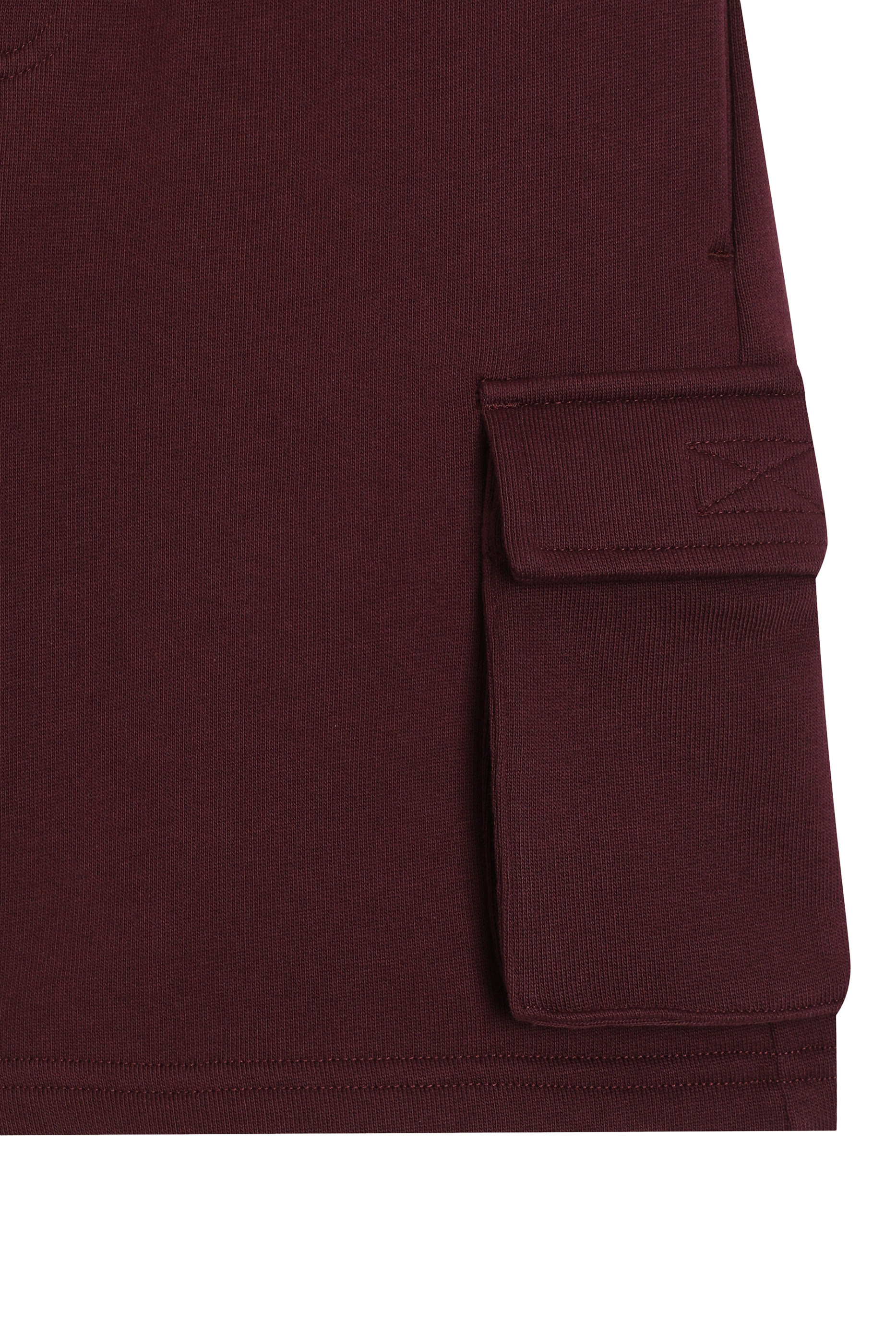 Kids Sweatshirt-Fabric Cargo Shorts