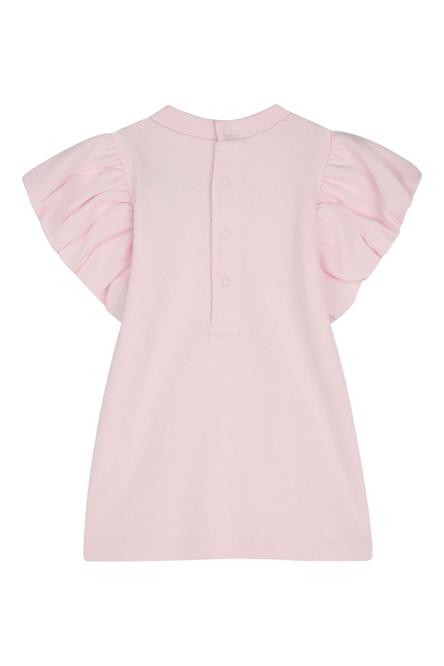 Kids Bag Print Cotton Dress