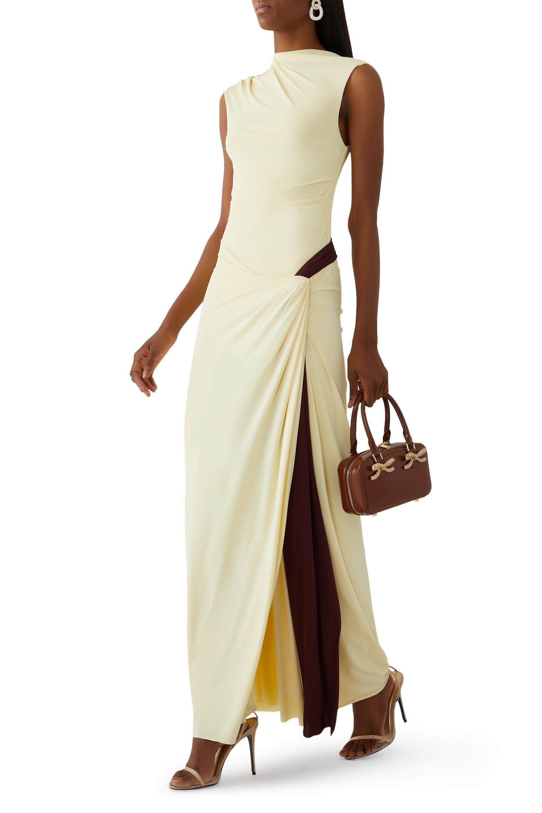 Greta Twist Maxi Dress