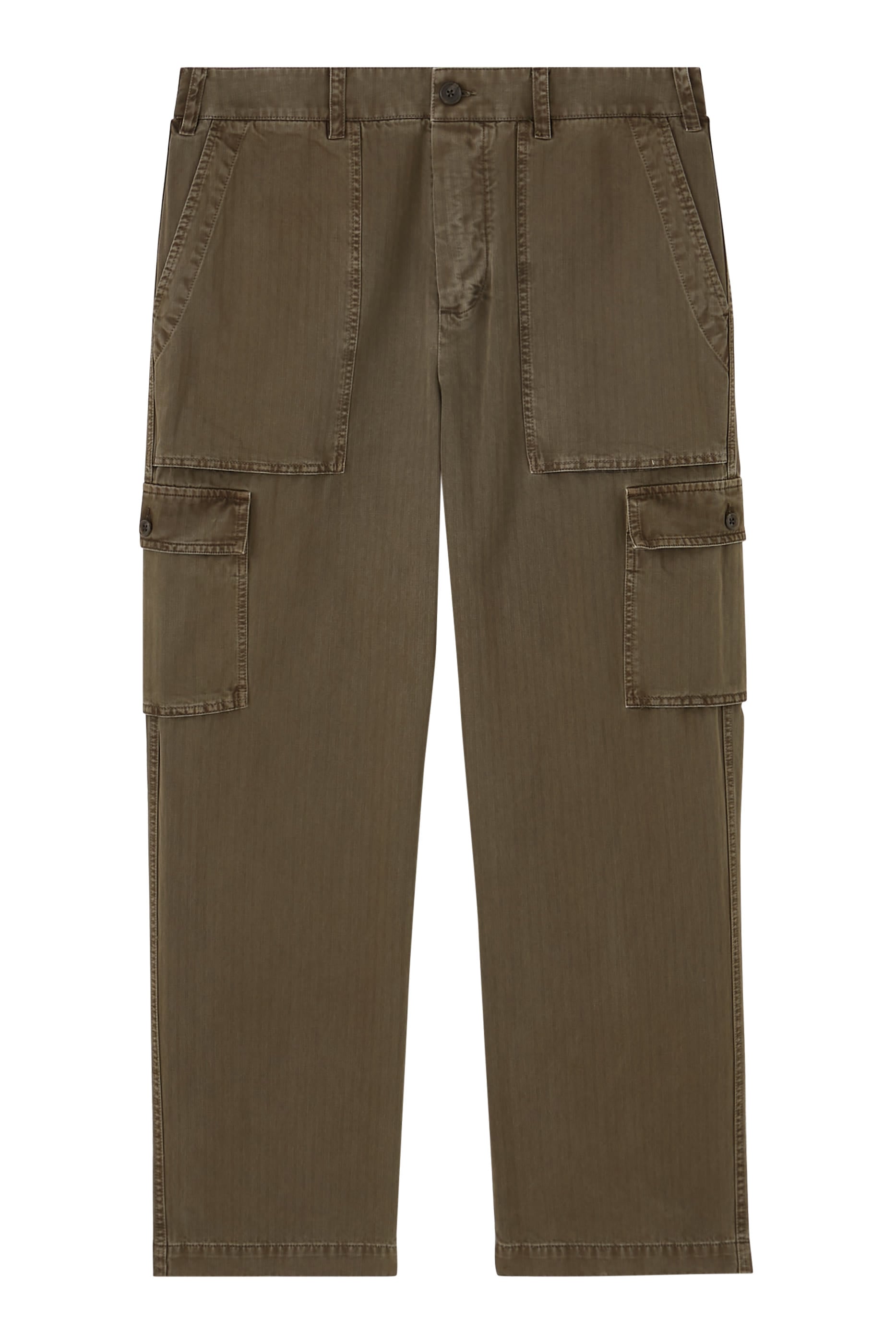 Herringbone Twill Utility Pants 