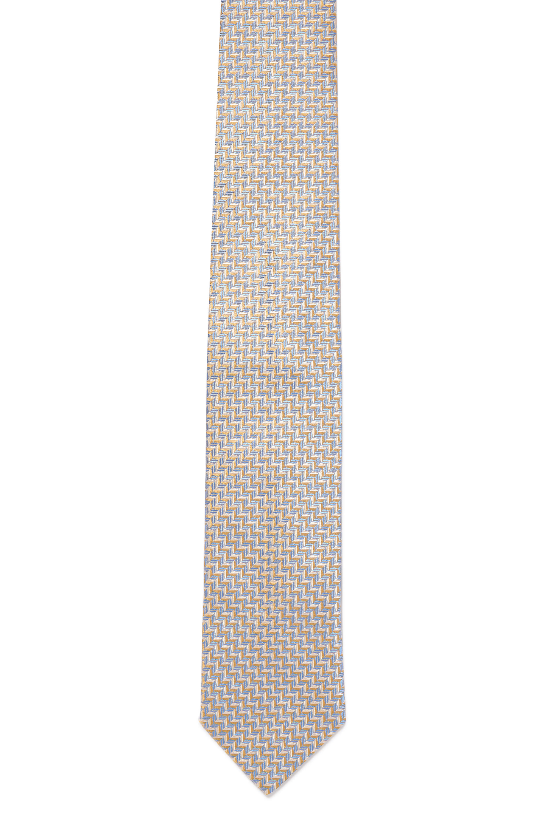 Geometric Silk Tie