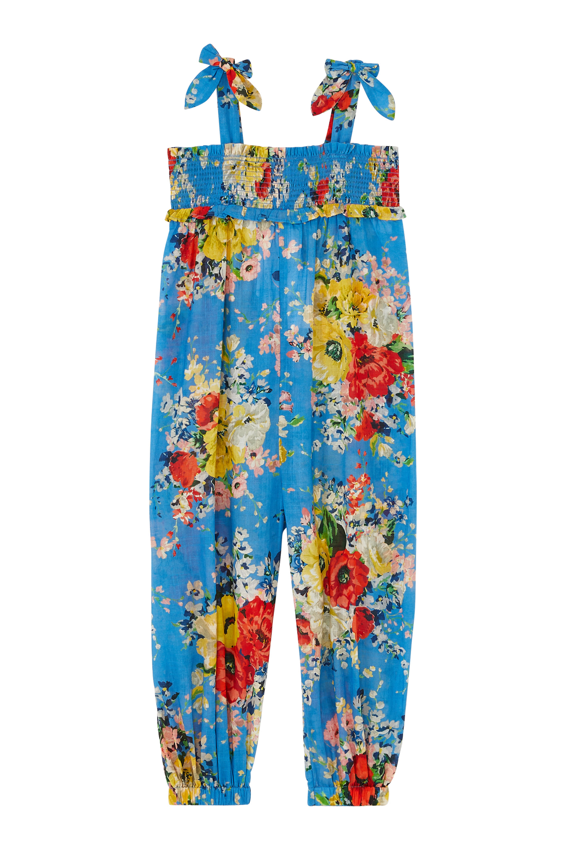 Kids Alight Shirred Jumpsuit