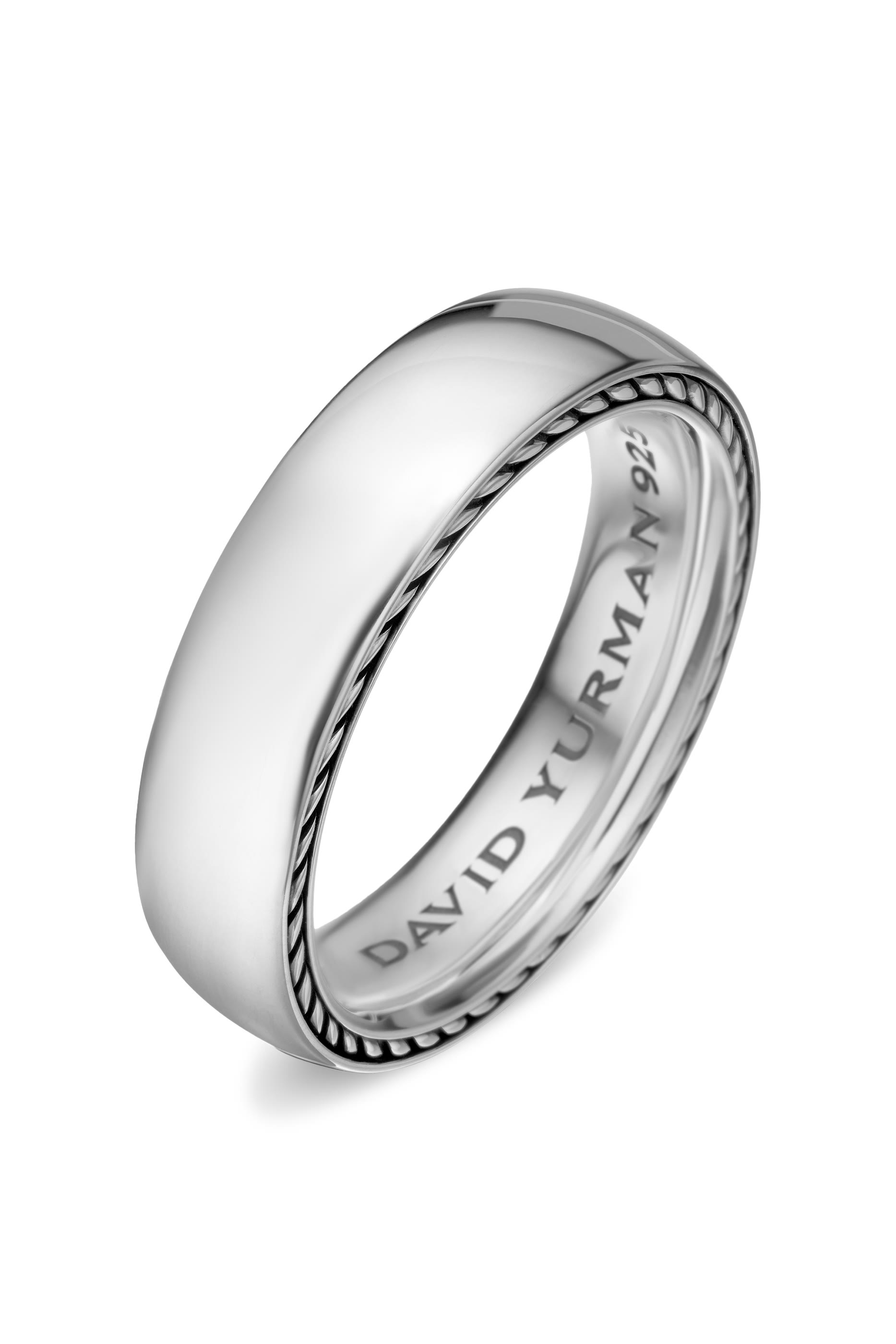 Streamline Band Ring, Sterling Silver