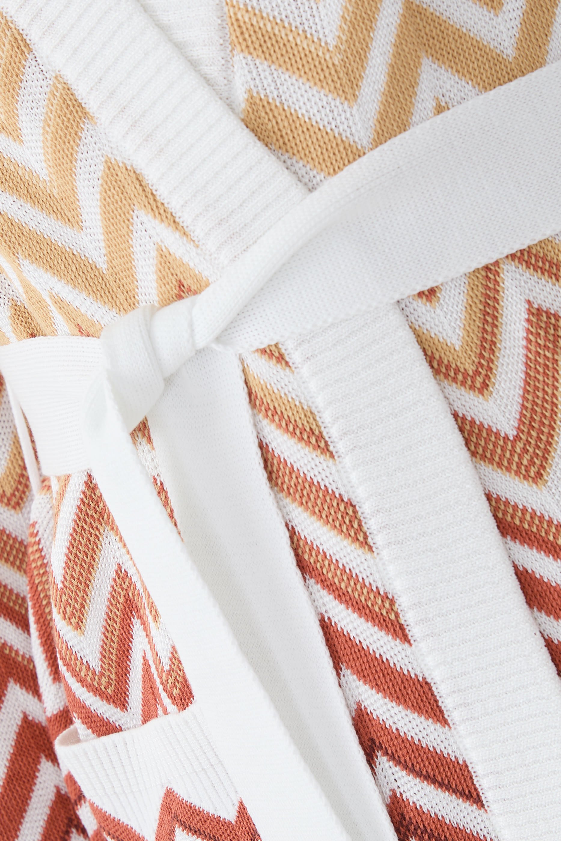 Degrad&eacute; Chevron Cardigan