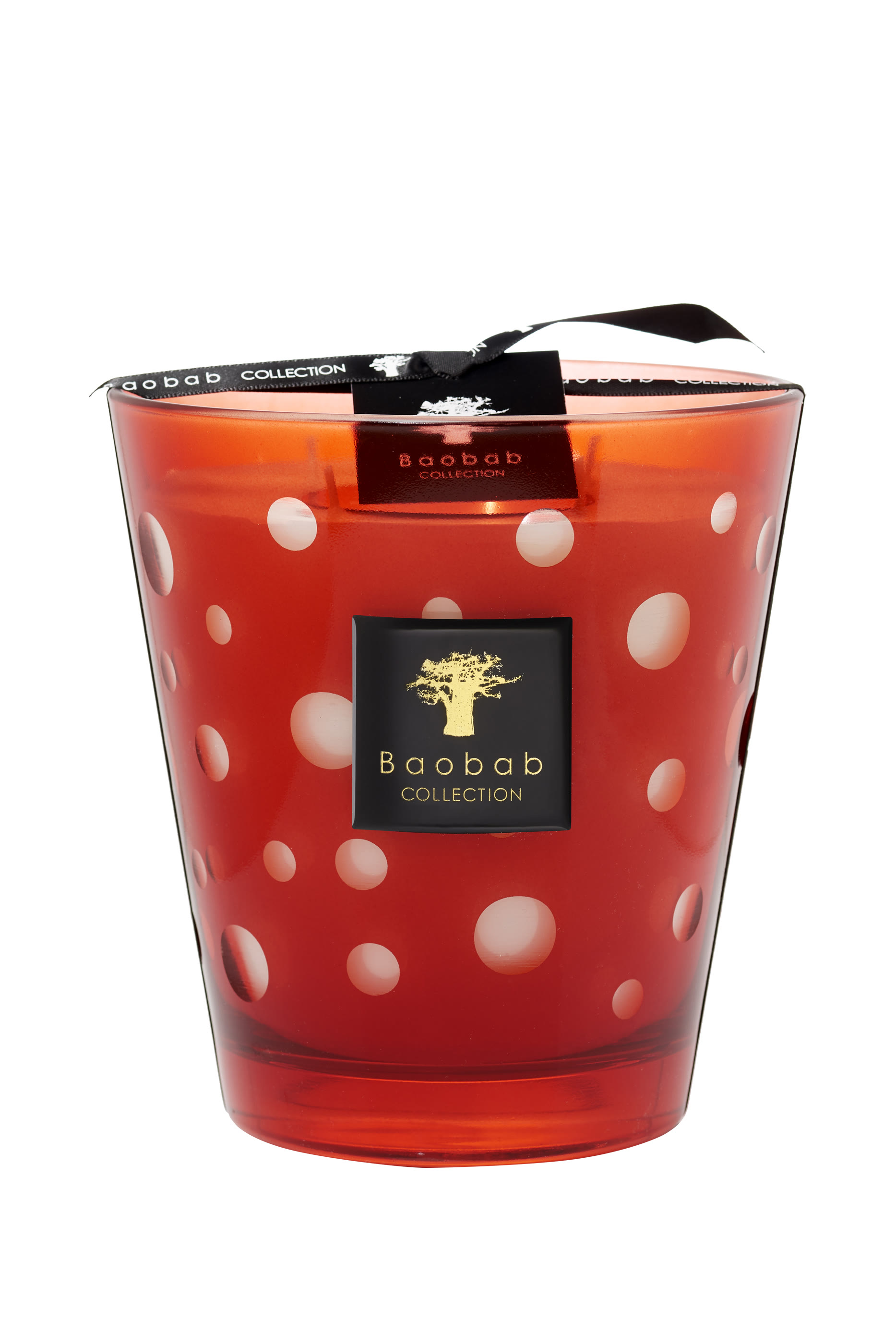 Red Bubbles Max 10 Candle