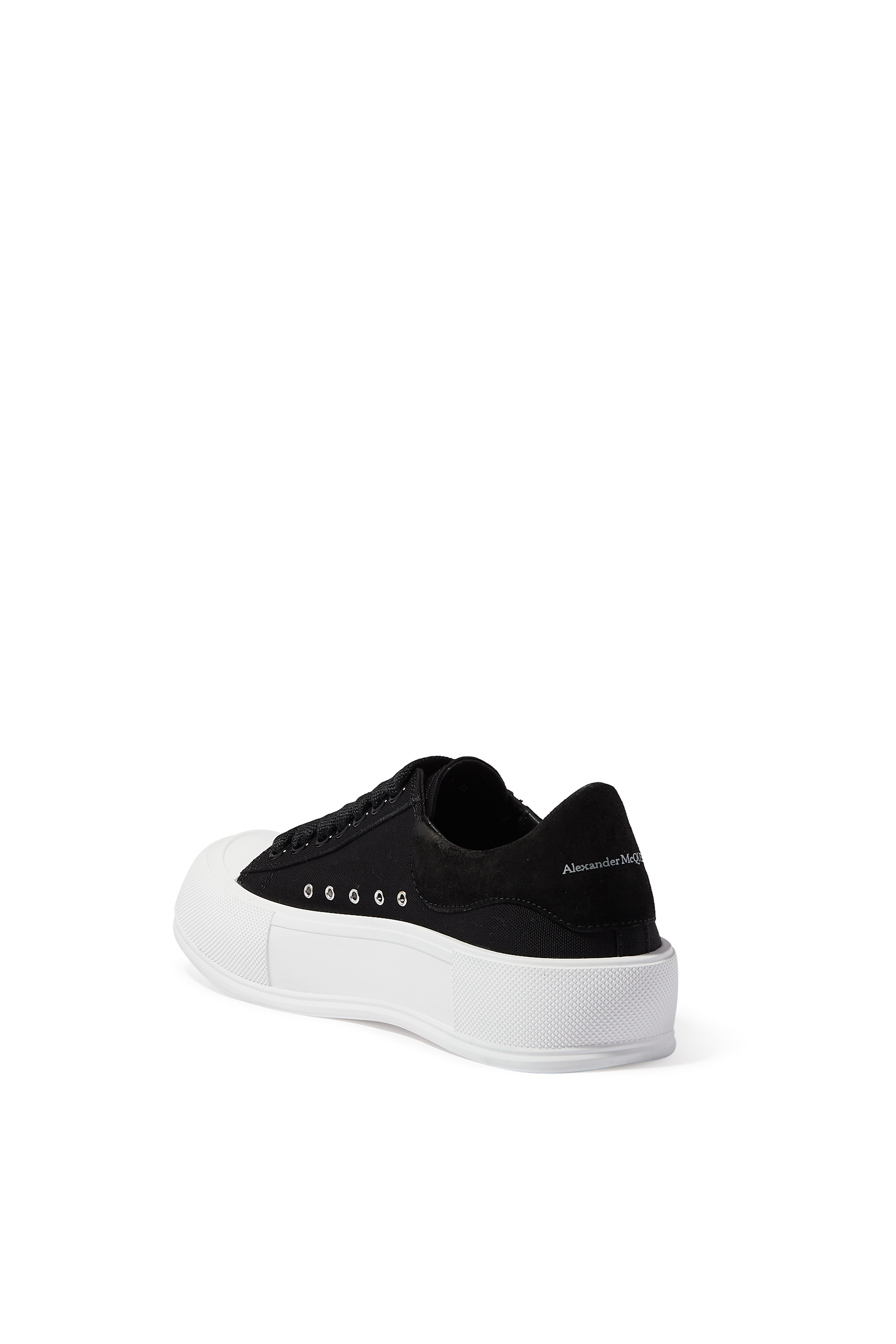 Deck Plimsoll Lace-Up Sneakers