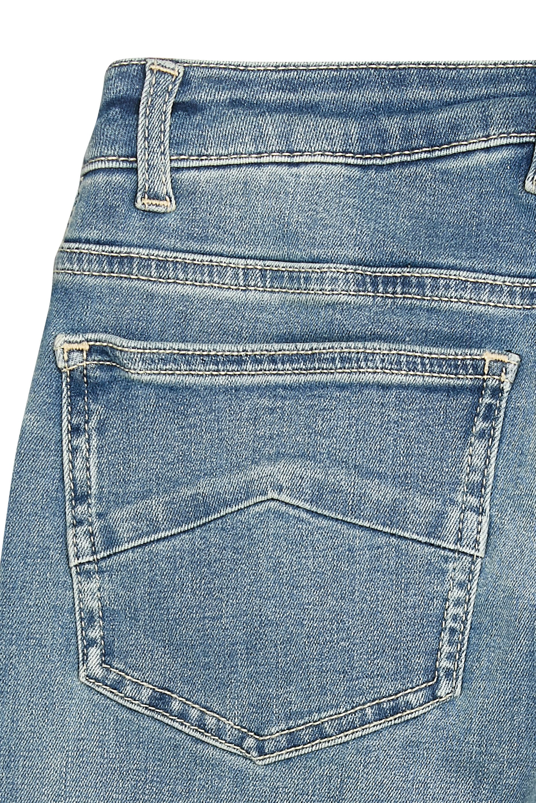 Kids EA Text Logo Waist Denim Jeans