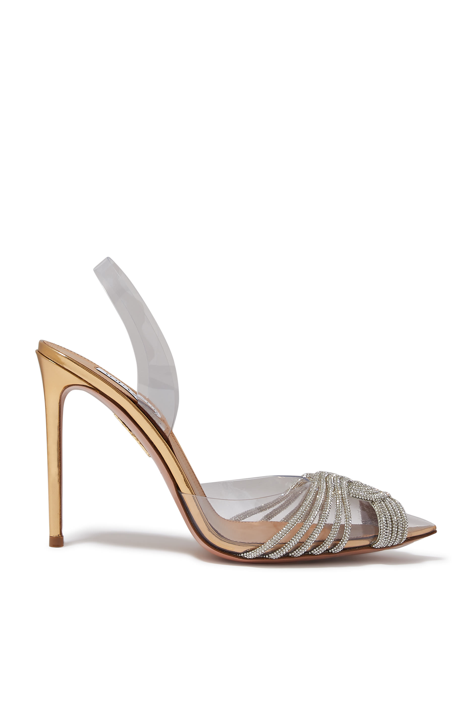 Gatsby 105 Crystal Slingback Pumps