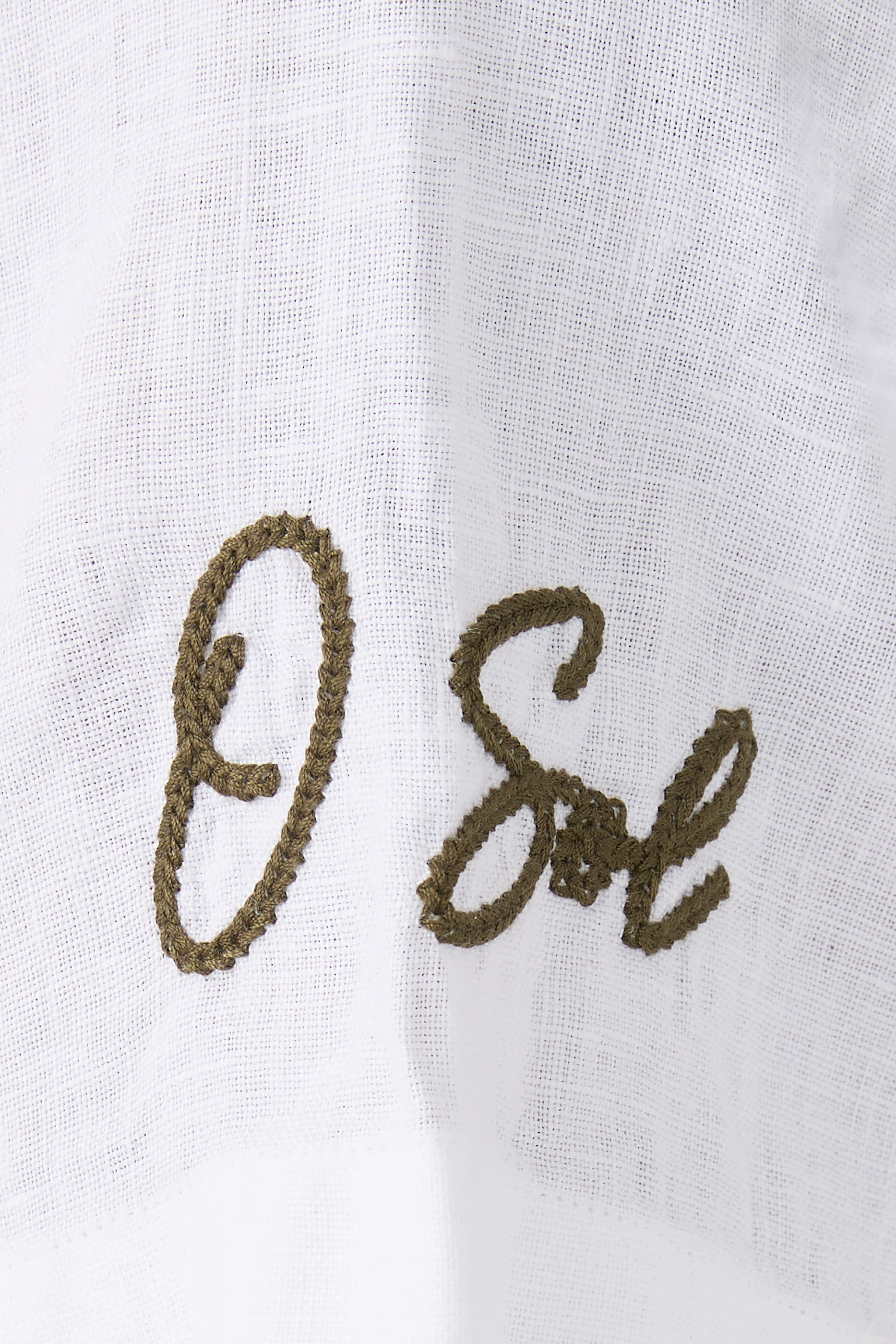 Alves Embroidered Linen Shirt