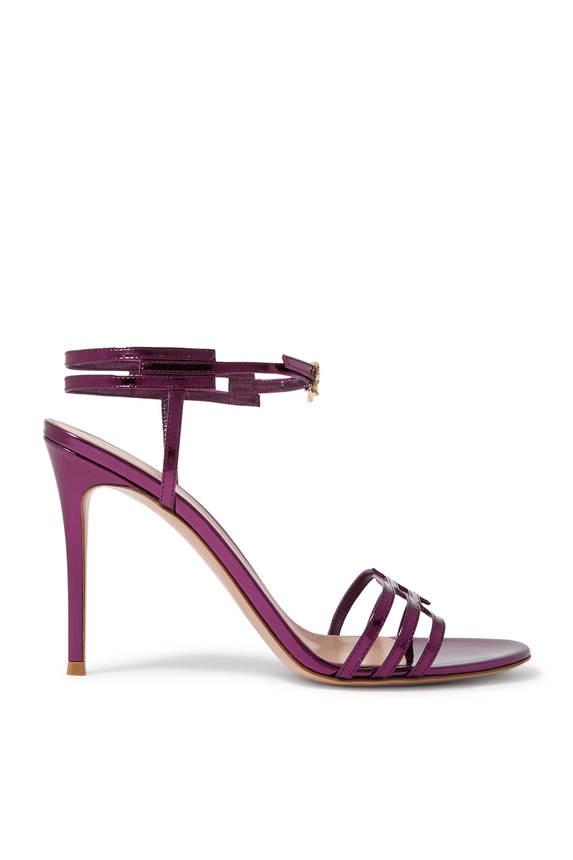 Metallic Leather 95 Sandals 