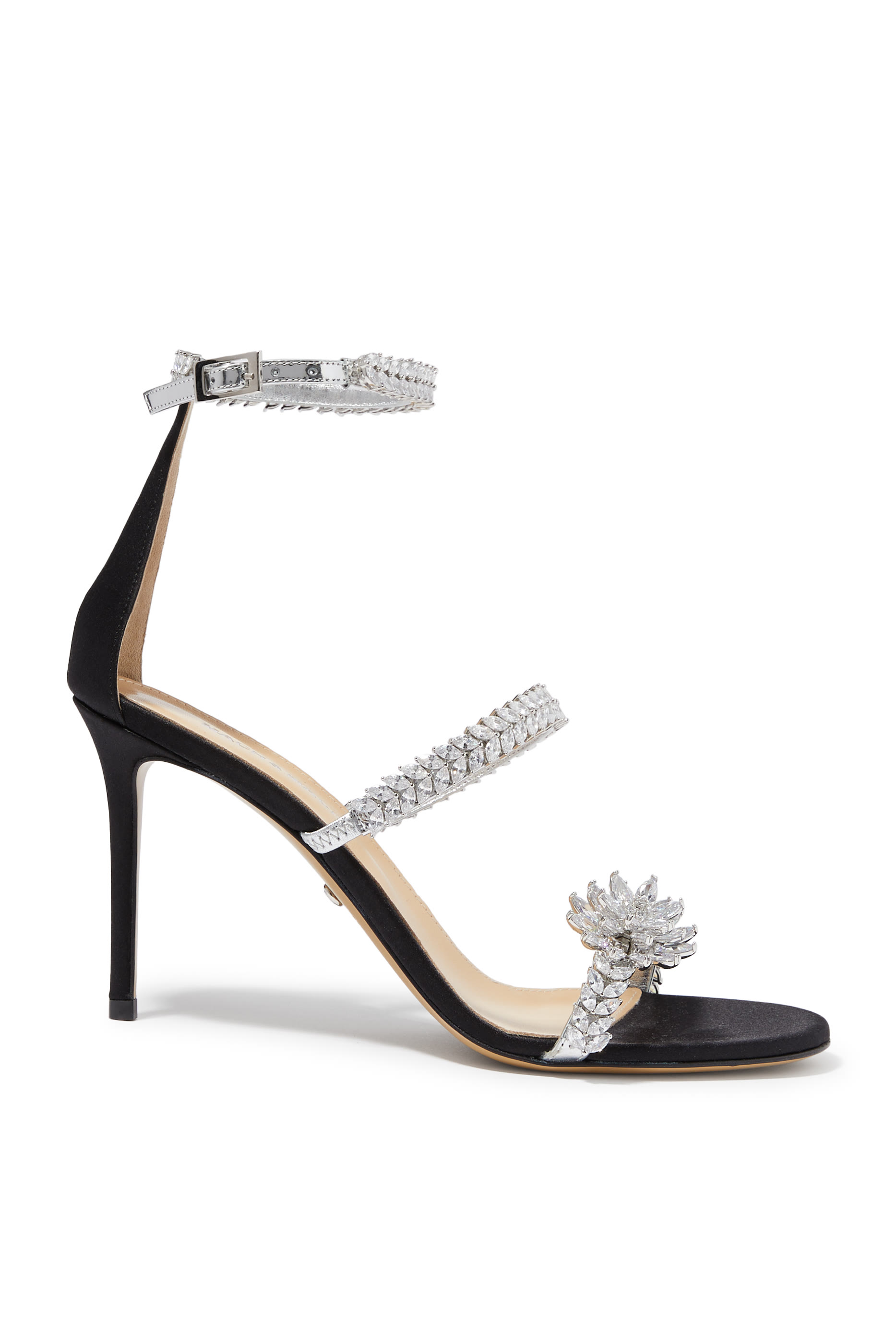 Lotus Flower 100 Patent Sandals