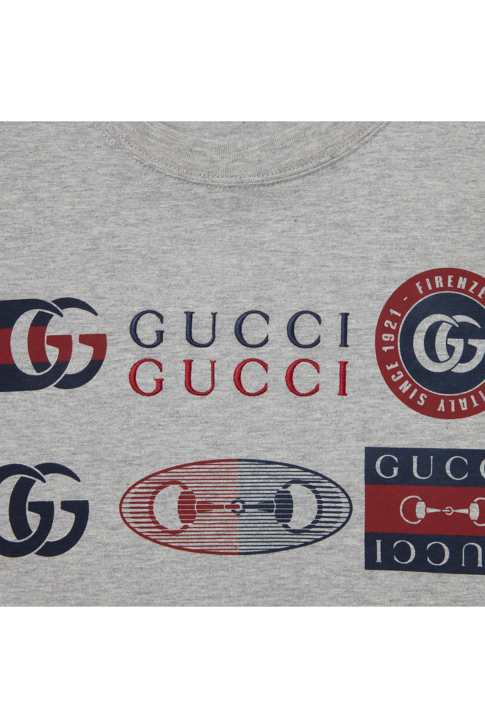 Logo Print Cotton Jersey T-Shirt