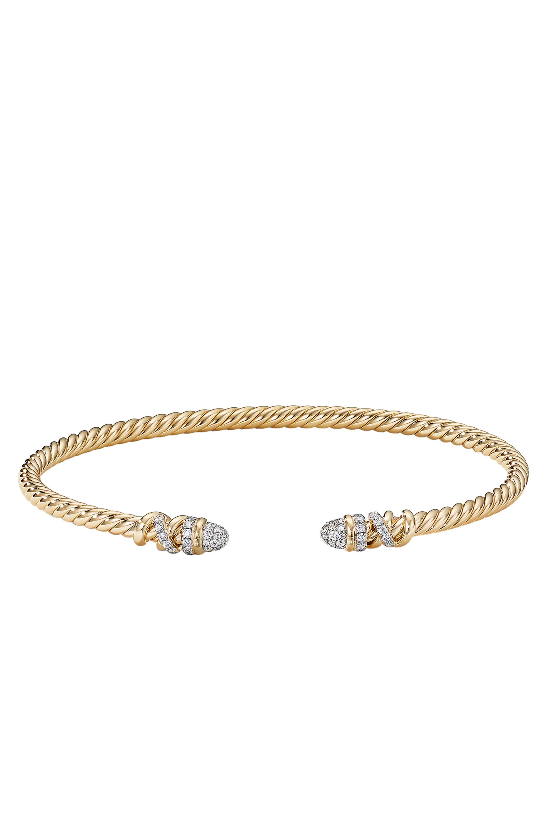 Petite Helena Bracelet, 18k Yellow Gold & Diamonds