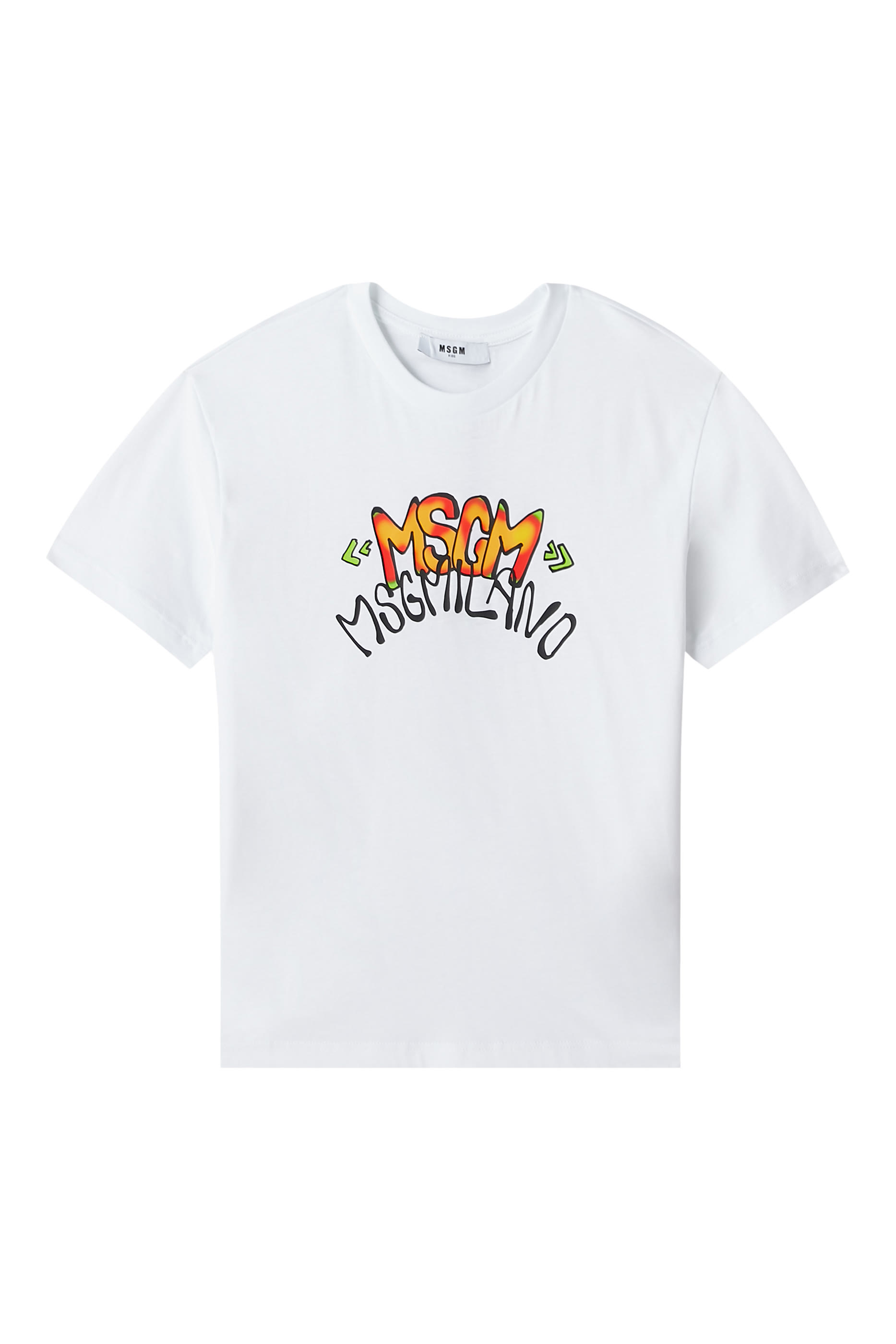 Kids Logo Cotton T-Shirt