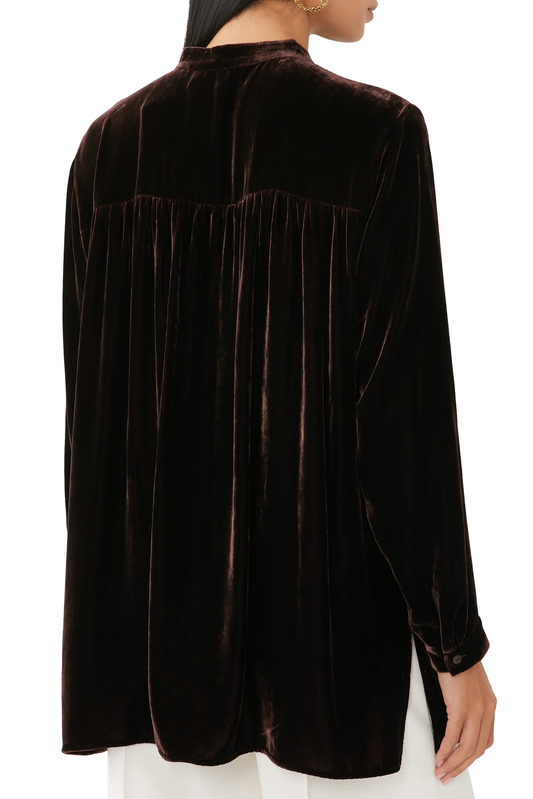 Velvet Long Shirt