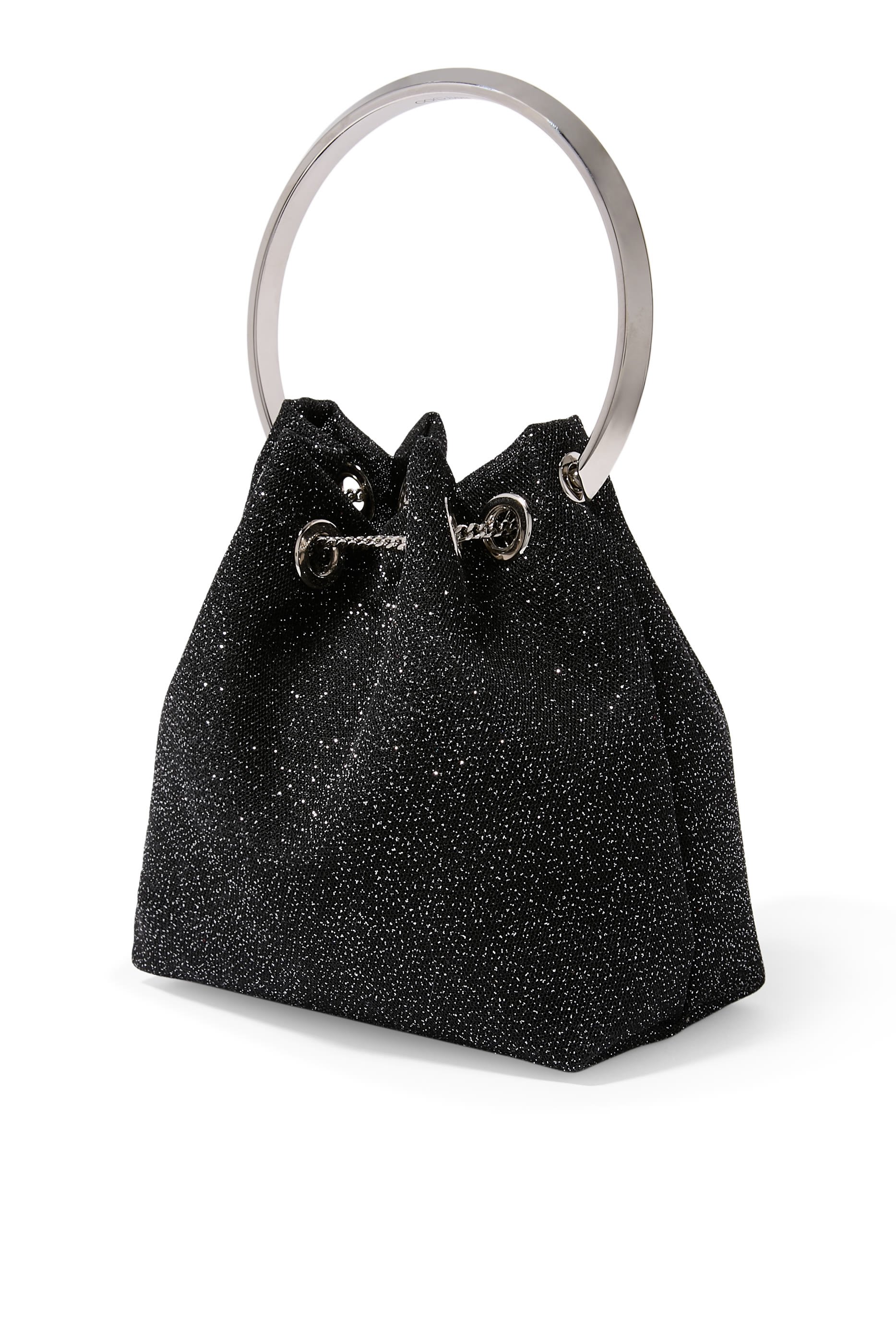 Bon Bon Glitter Mesh Handbag