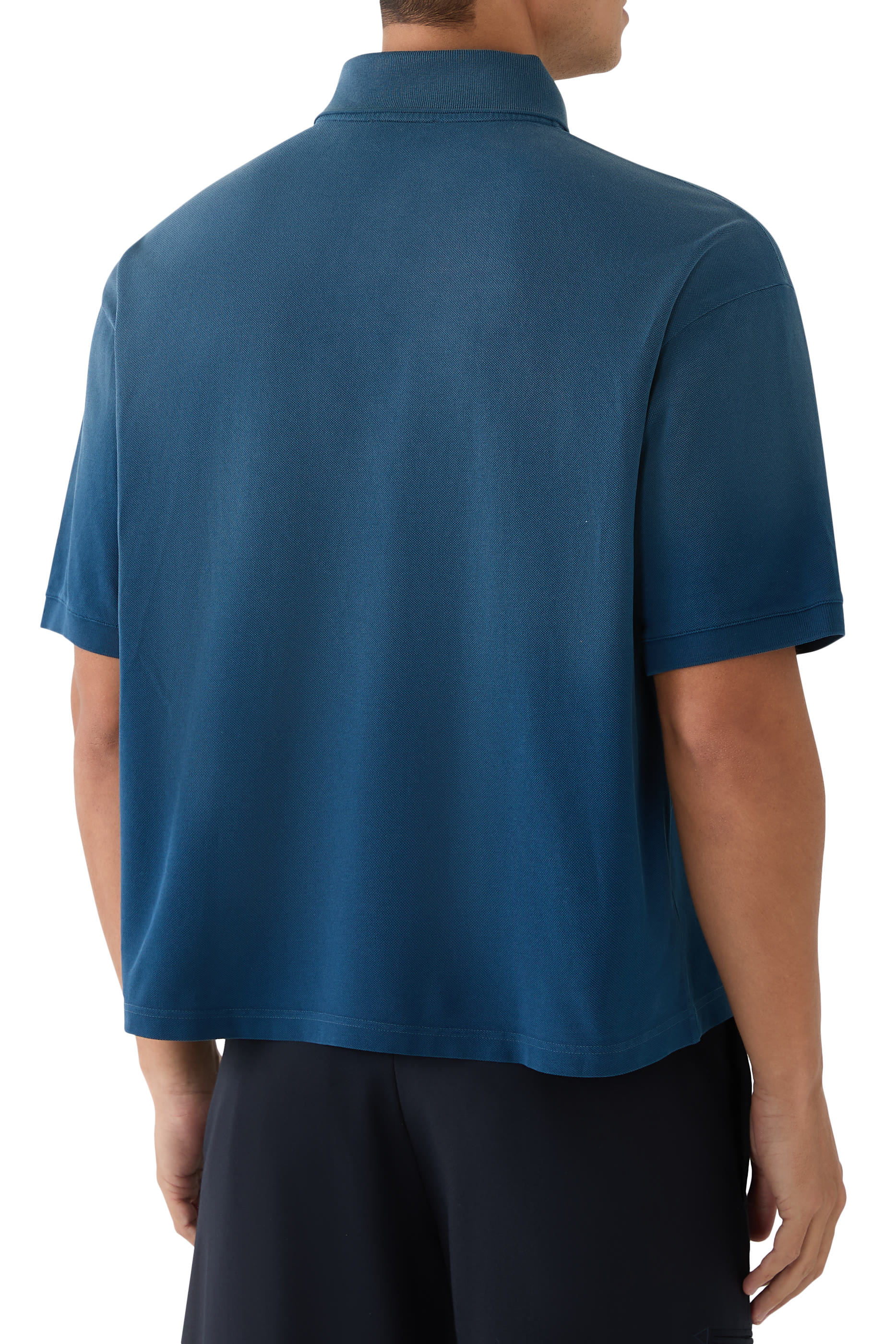 Faded Logo Polo Shirt