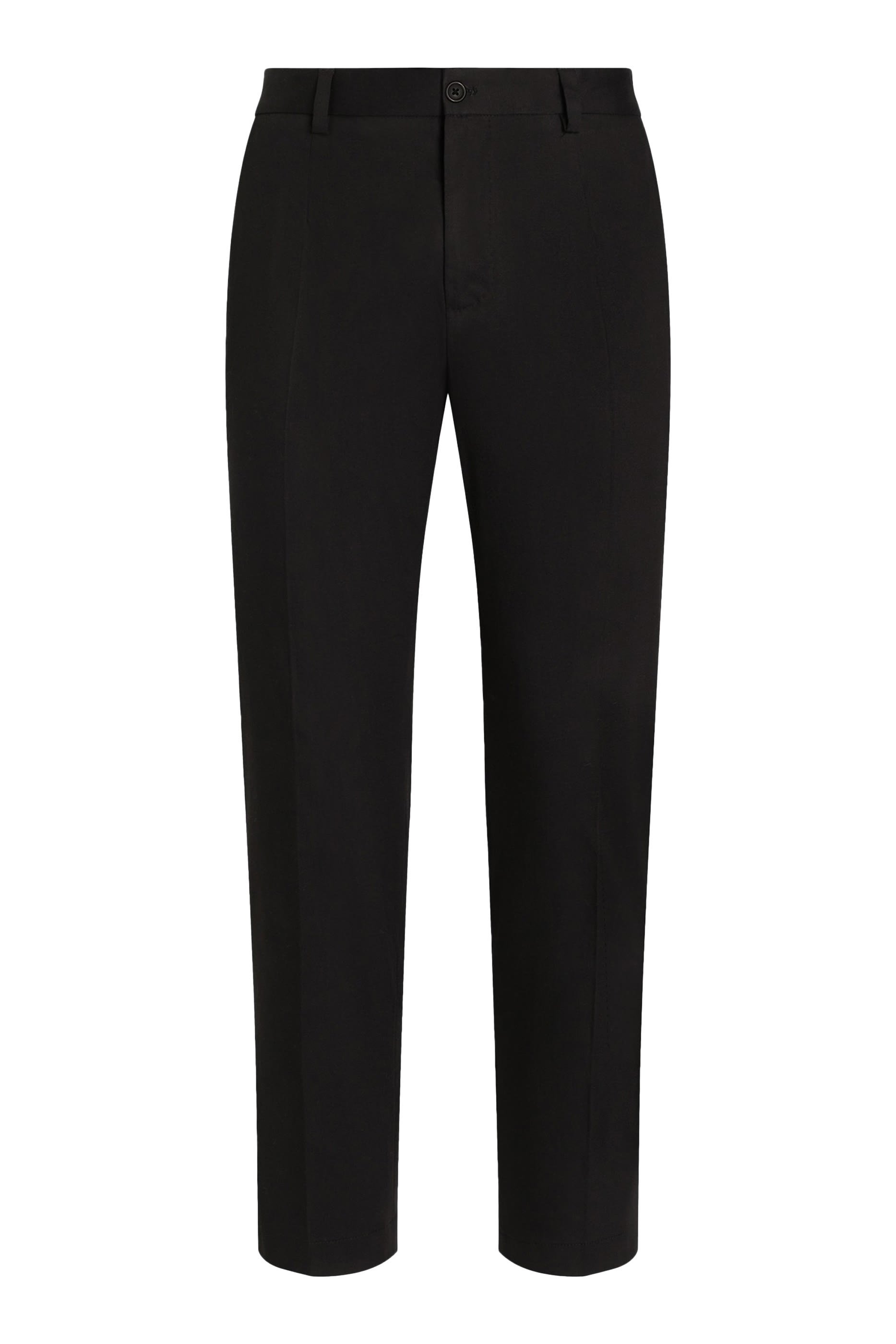 Gabardine Cotton Trousers