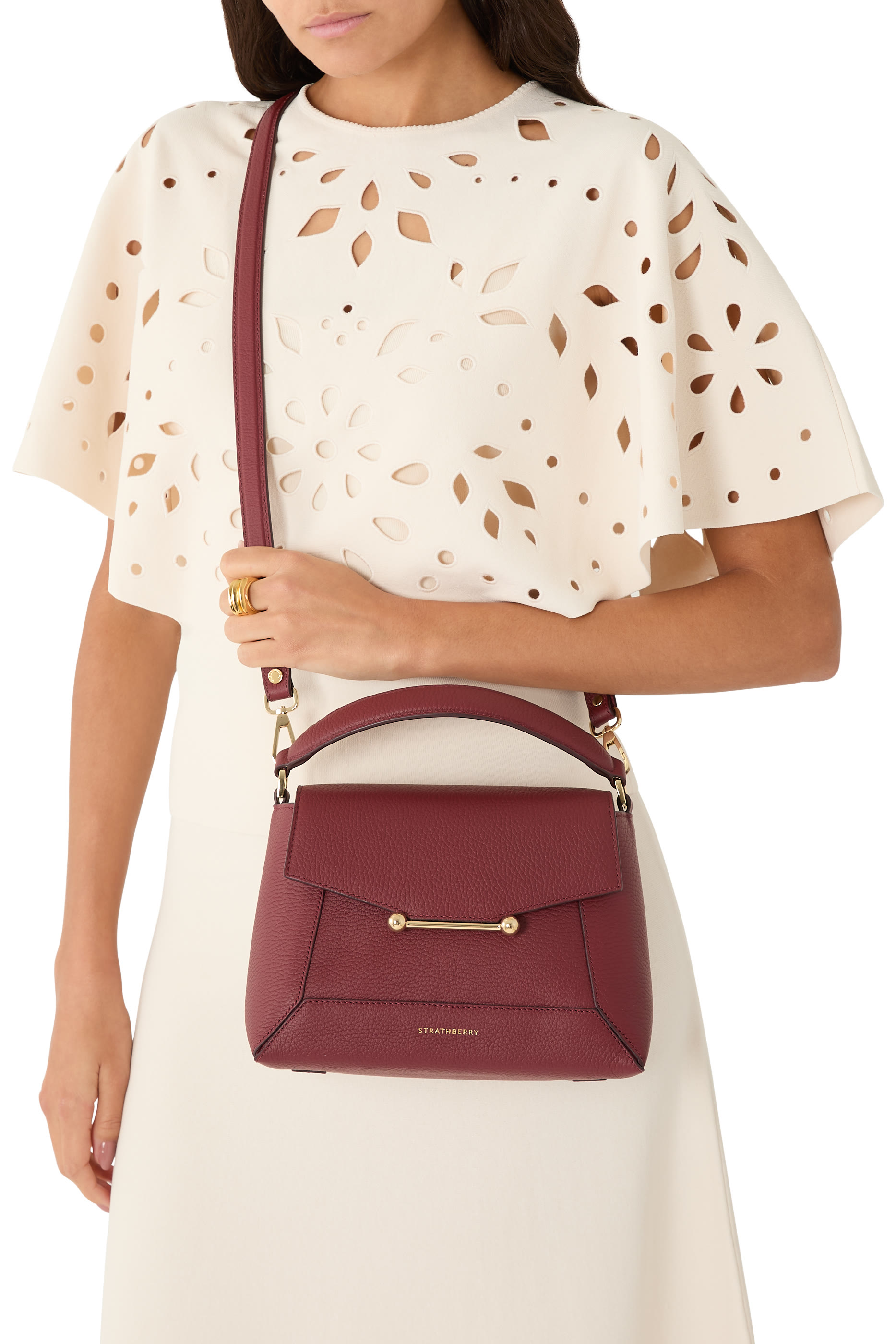  Mosaic Top Handle Bag