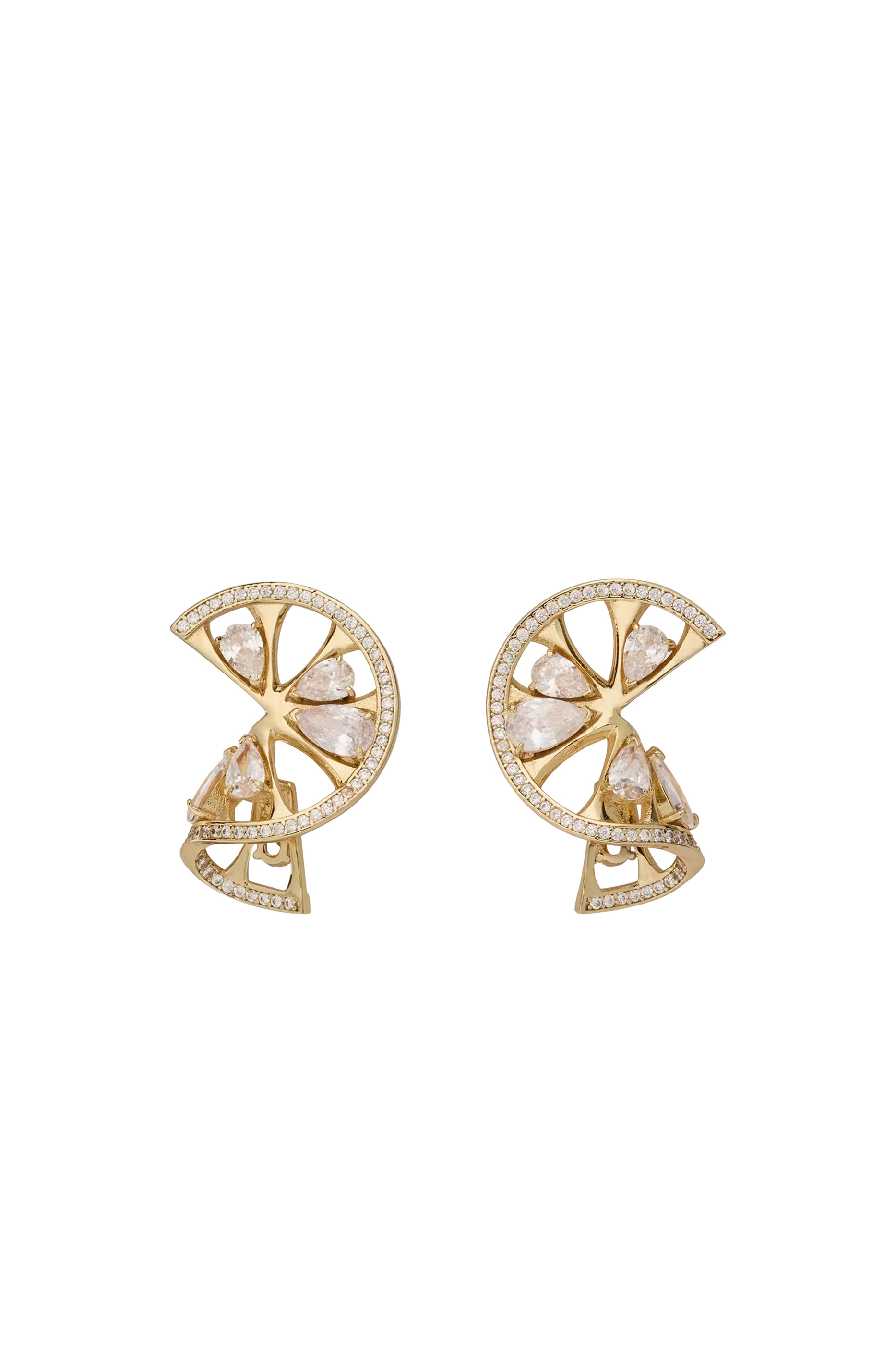  Twisted Statement Earrings 