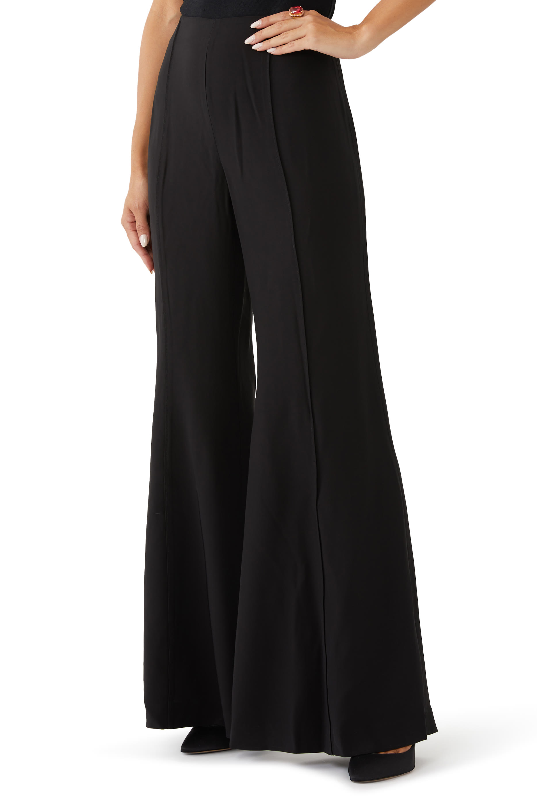 Crush Twill Flare Pants