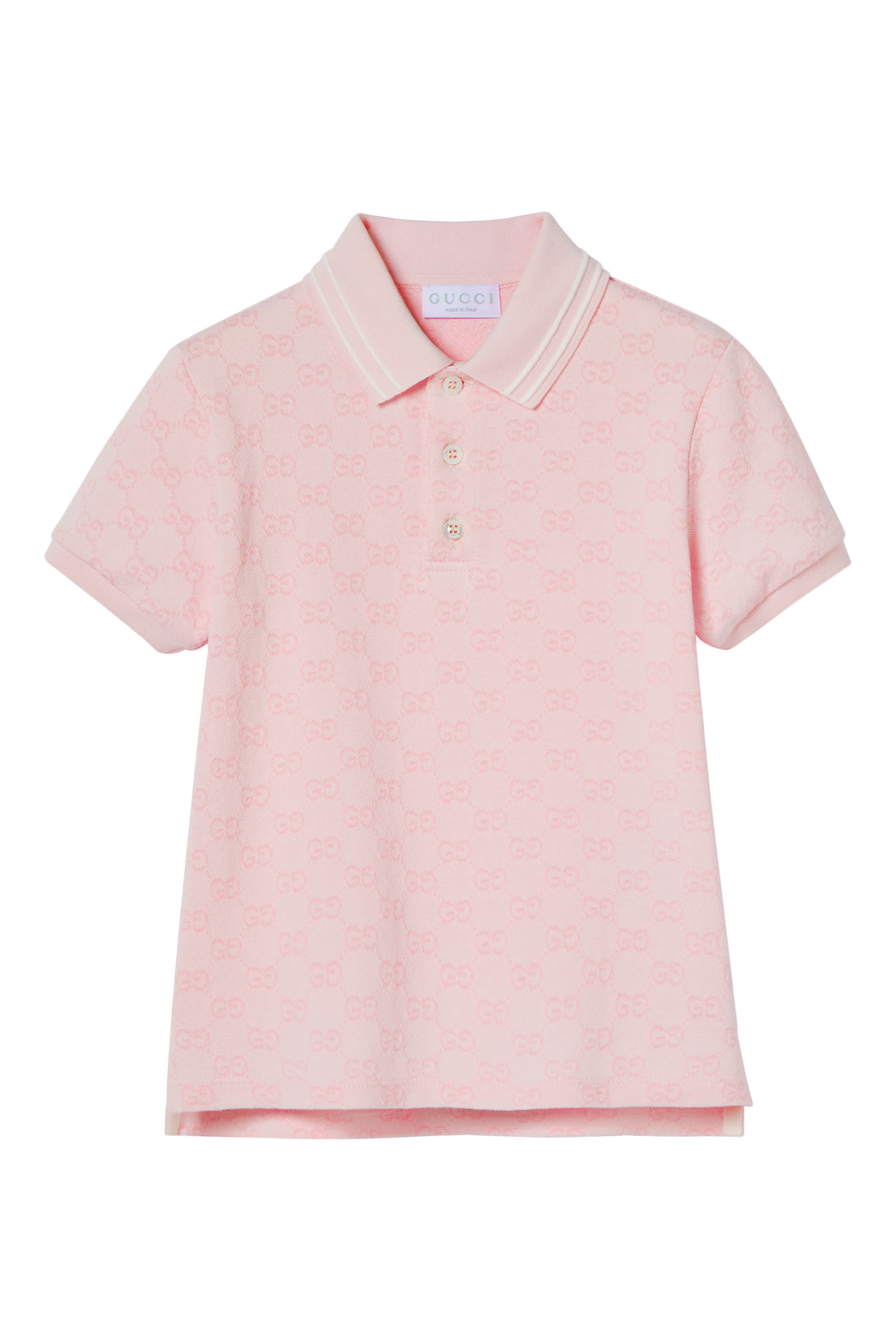 Kids GG Cotton Polo Shirt