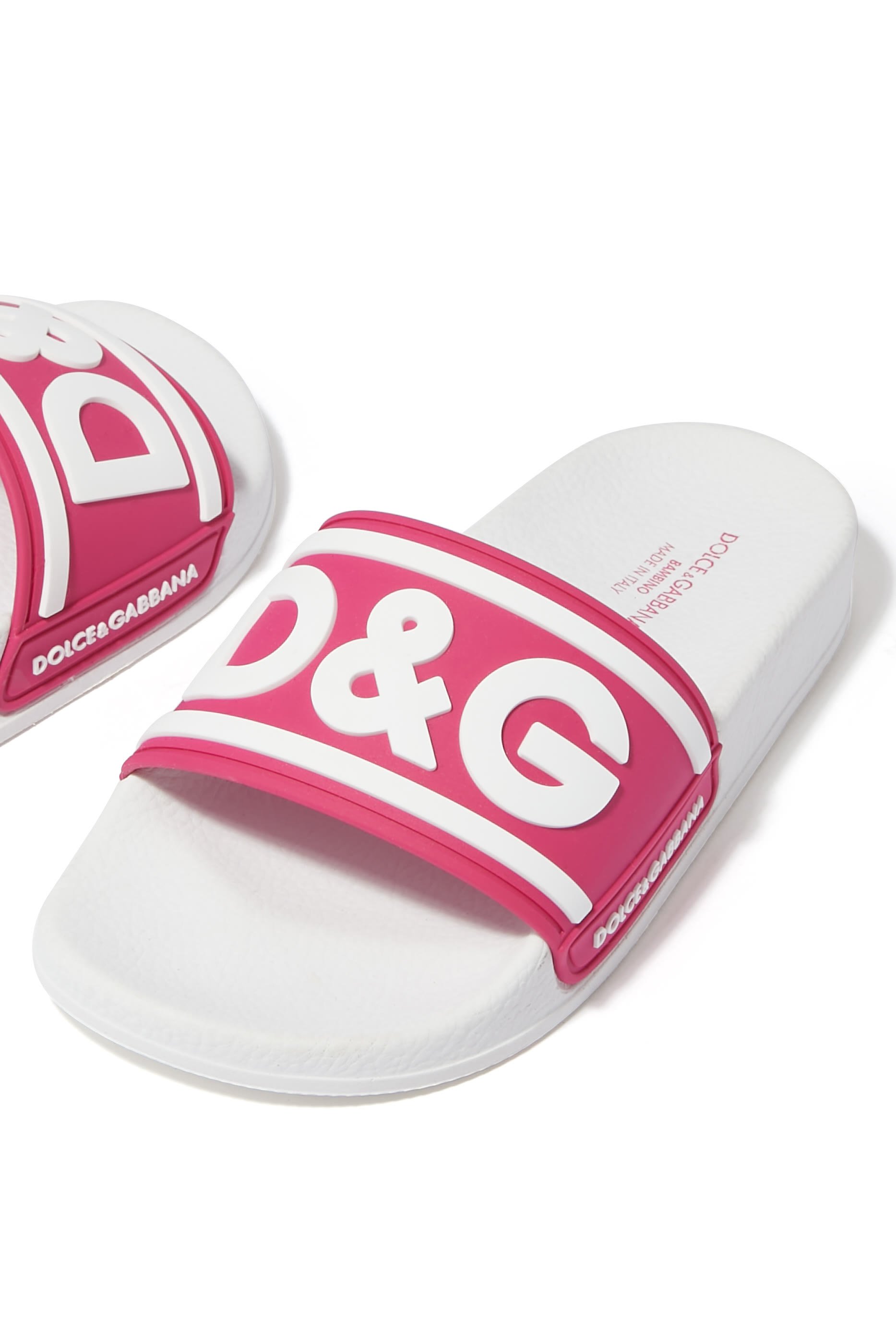 Kids DG Logo Rubber Slides