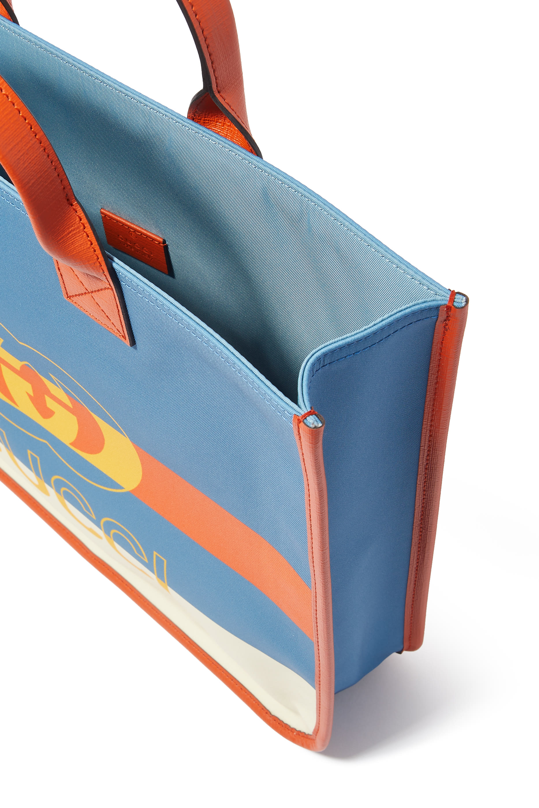 Kids Web Interlocking G Tote Bag