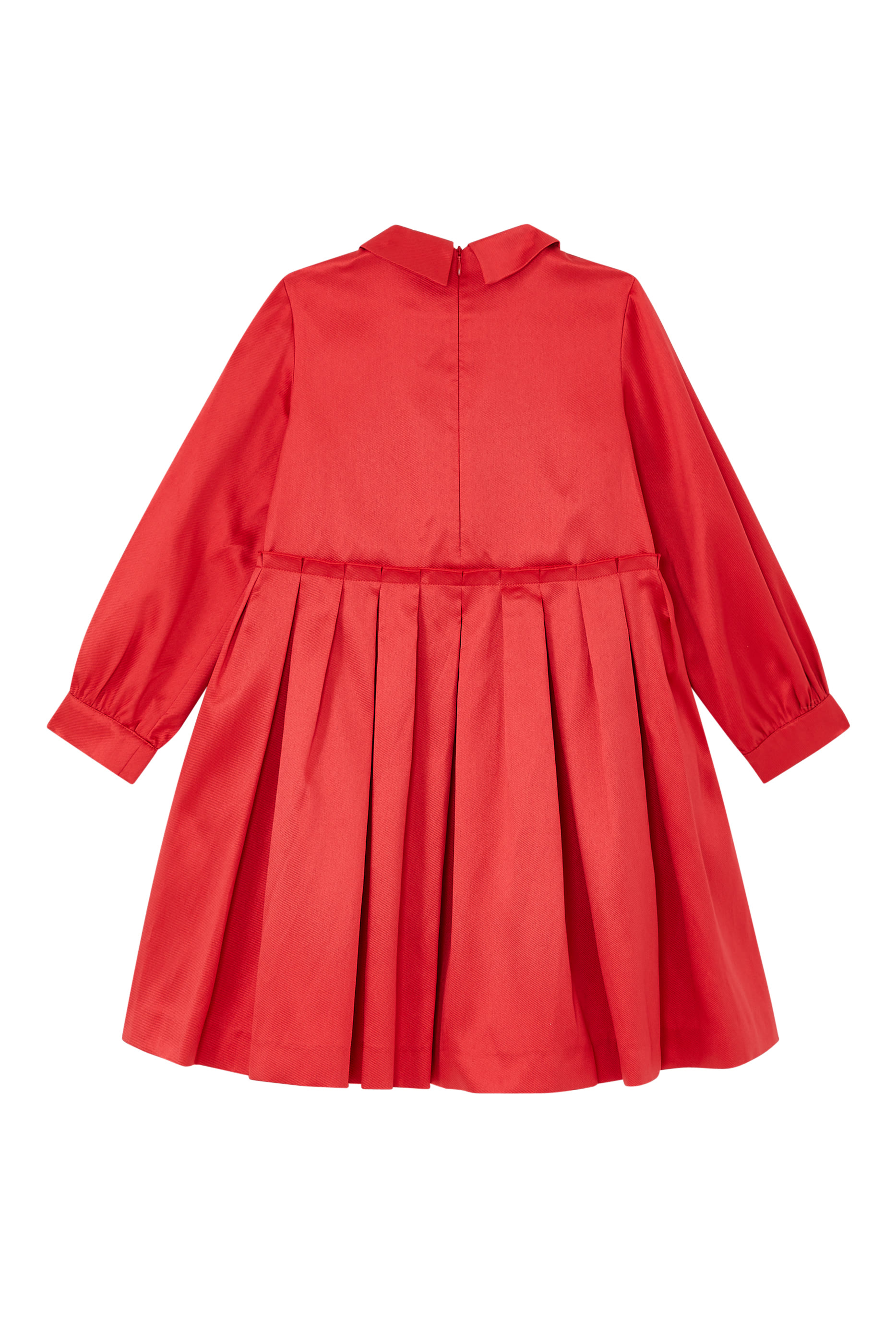Kids Pleated Mikado Dress