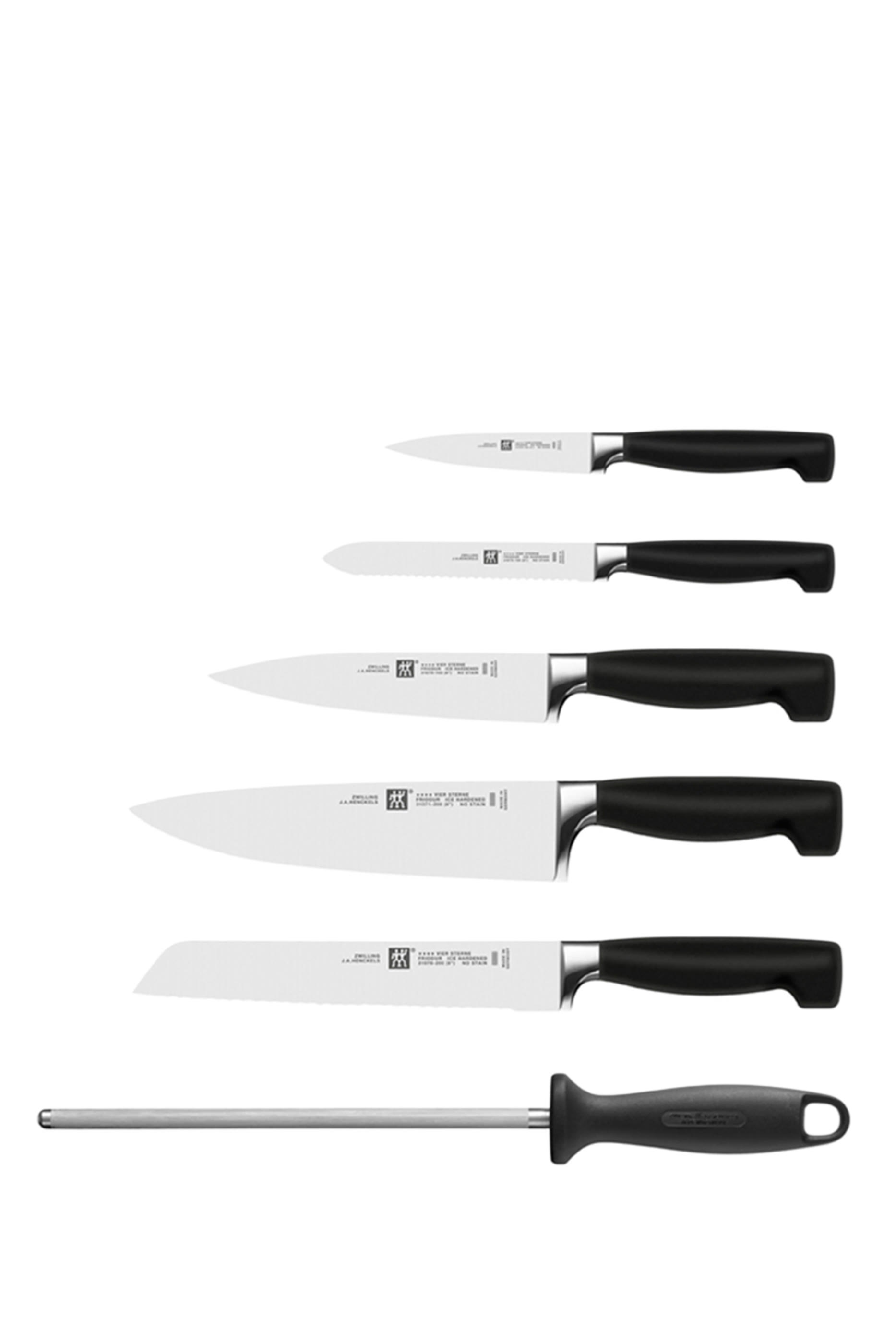 Four Star Sharp Knife Block - Set of 7