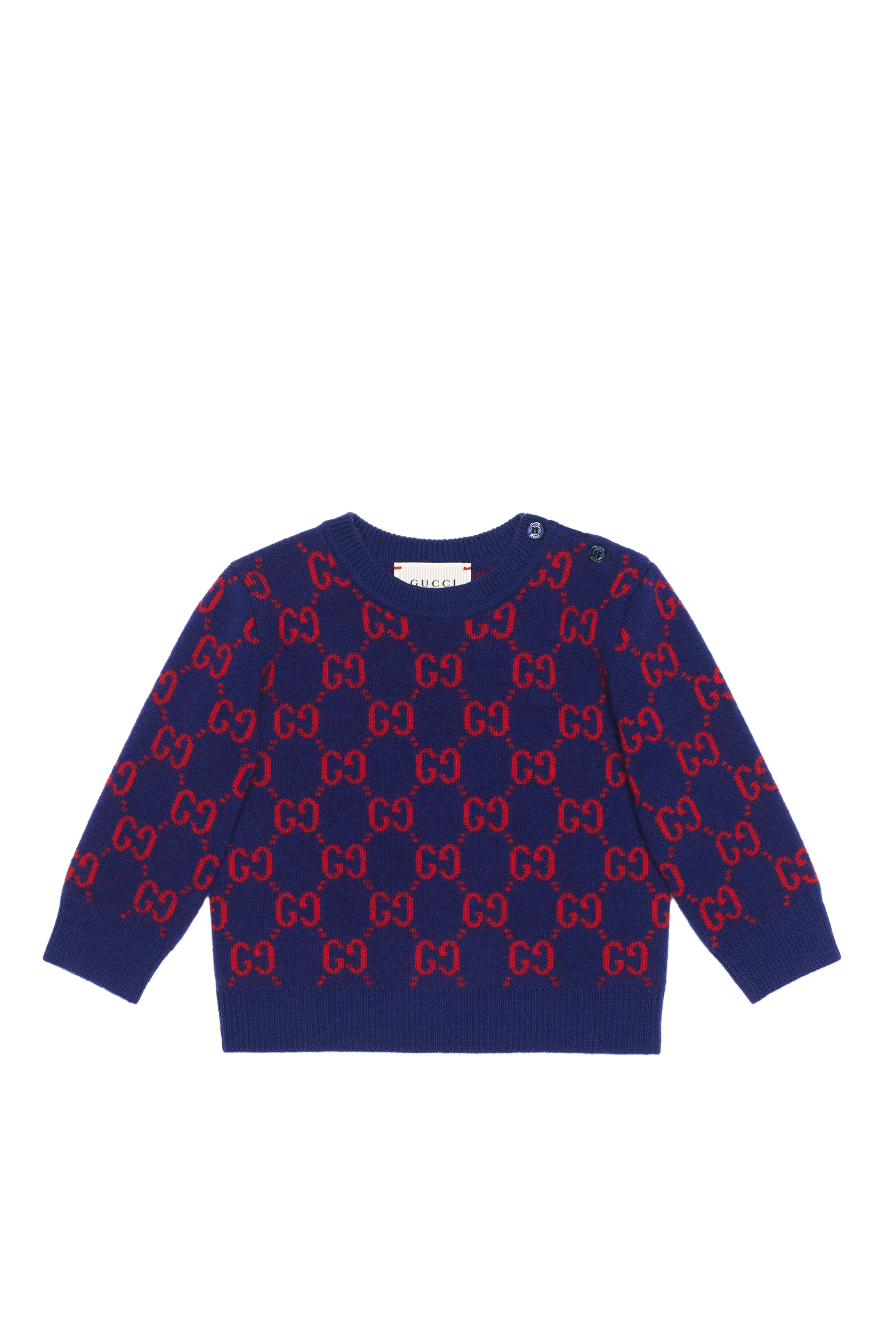 GG Intarsia Wool Jumper