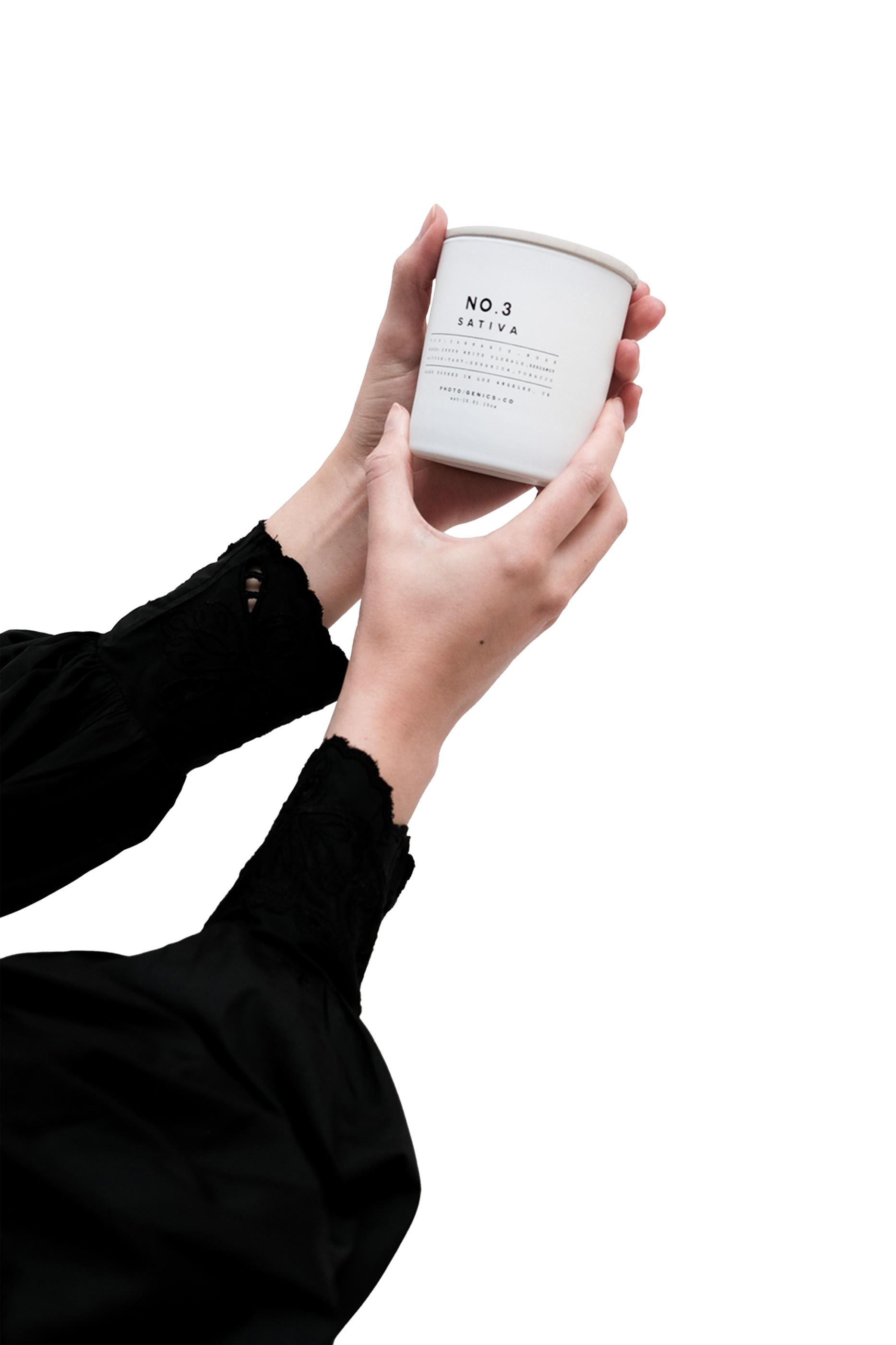 No. 3 Sativa Glass Candle