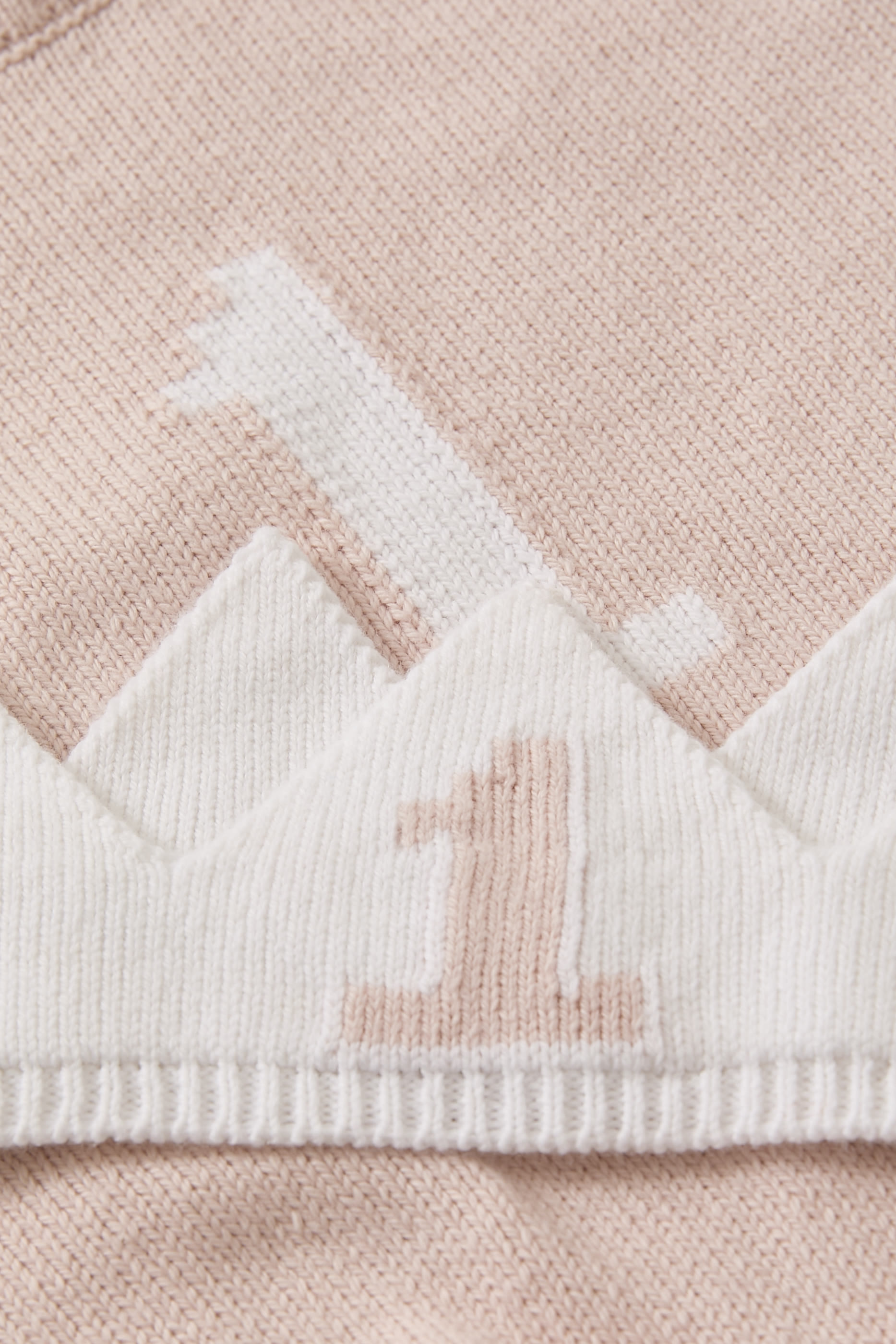 Kids Organic Cotton Blend My 1st Birthday Jumper & Crown Gift Set 