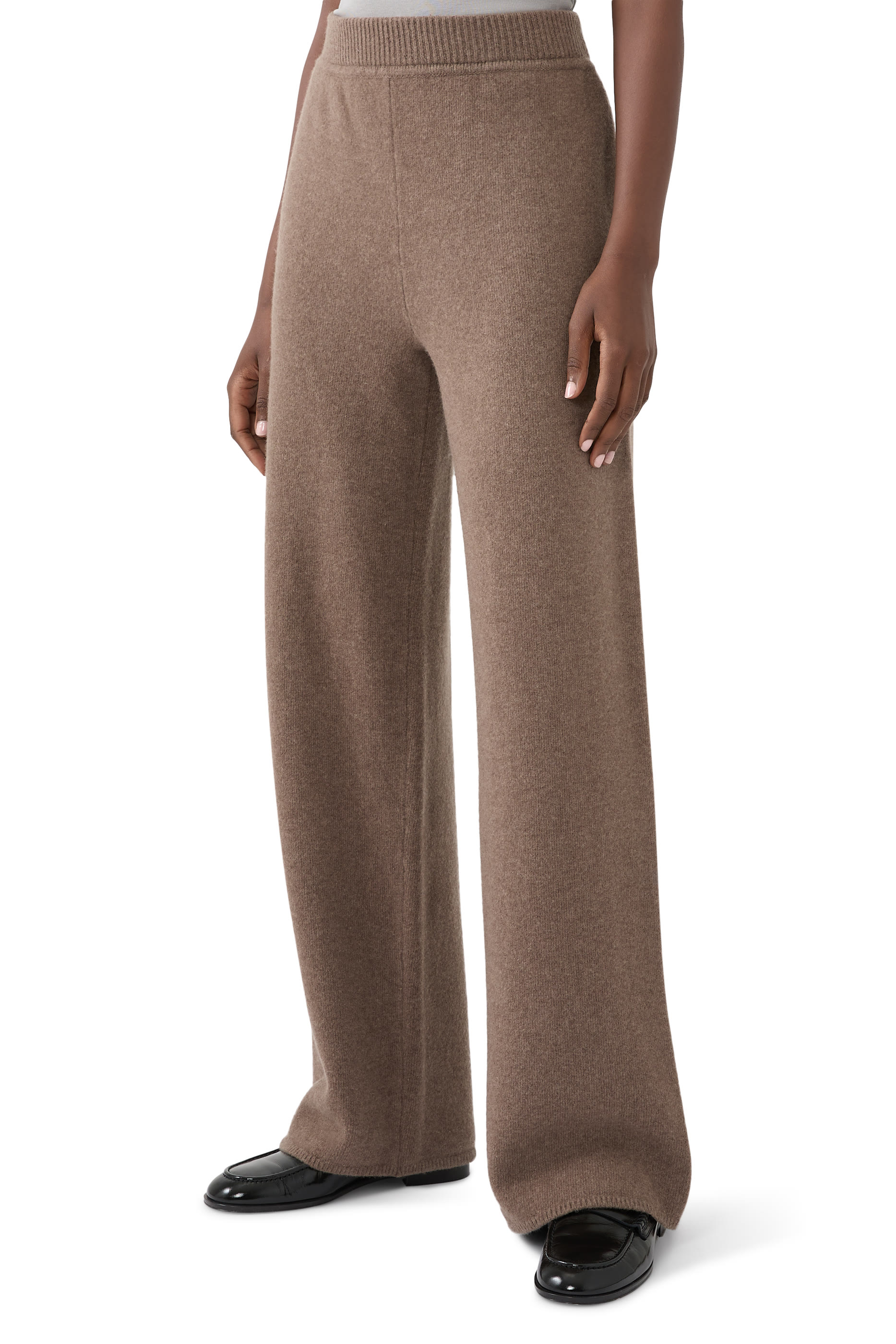 Relax-Fit Knitted Trousers