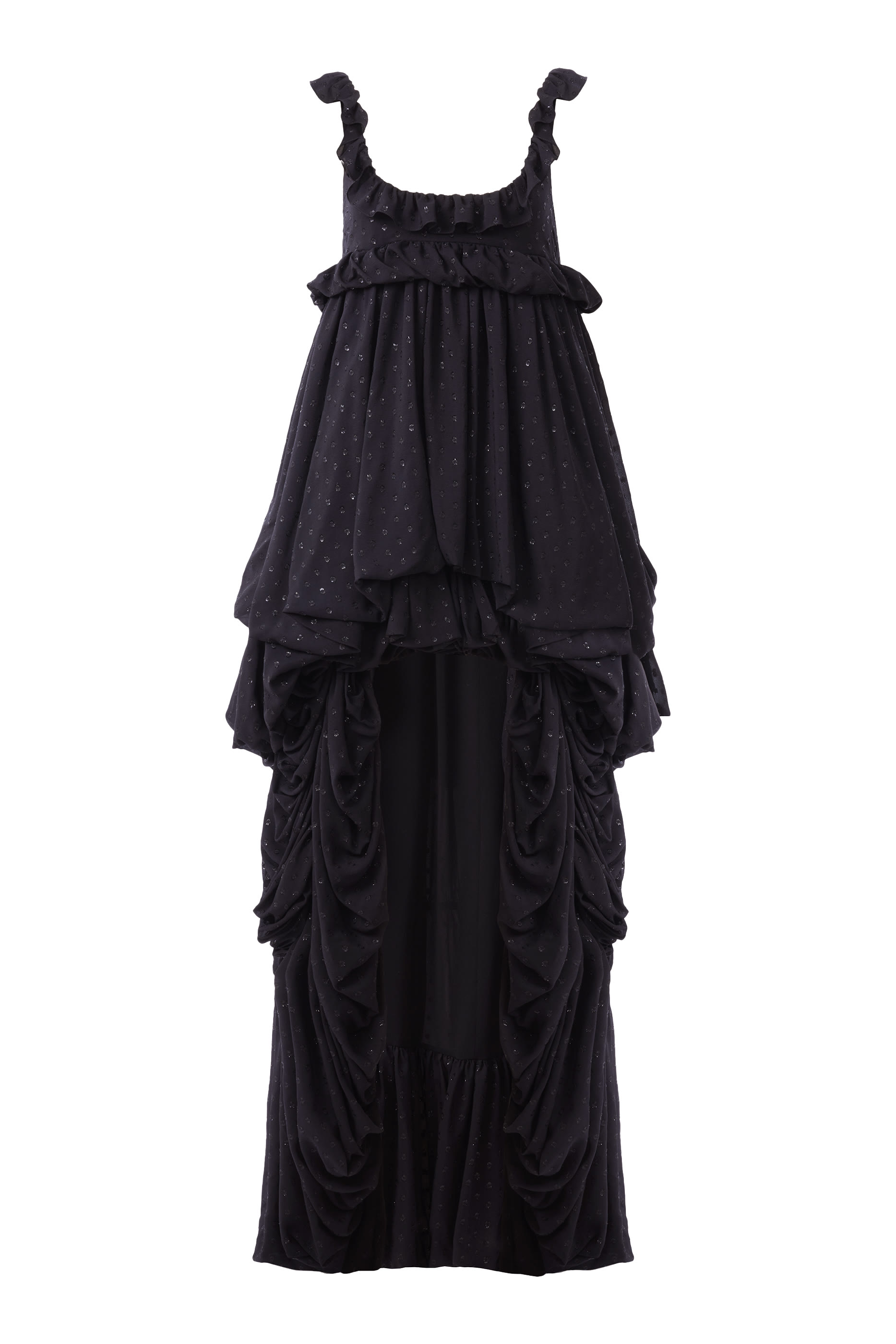 High Low Ruffle Dress