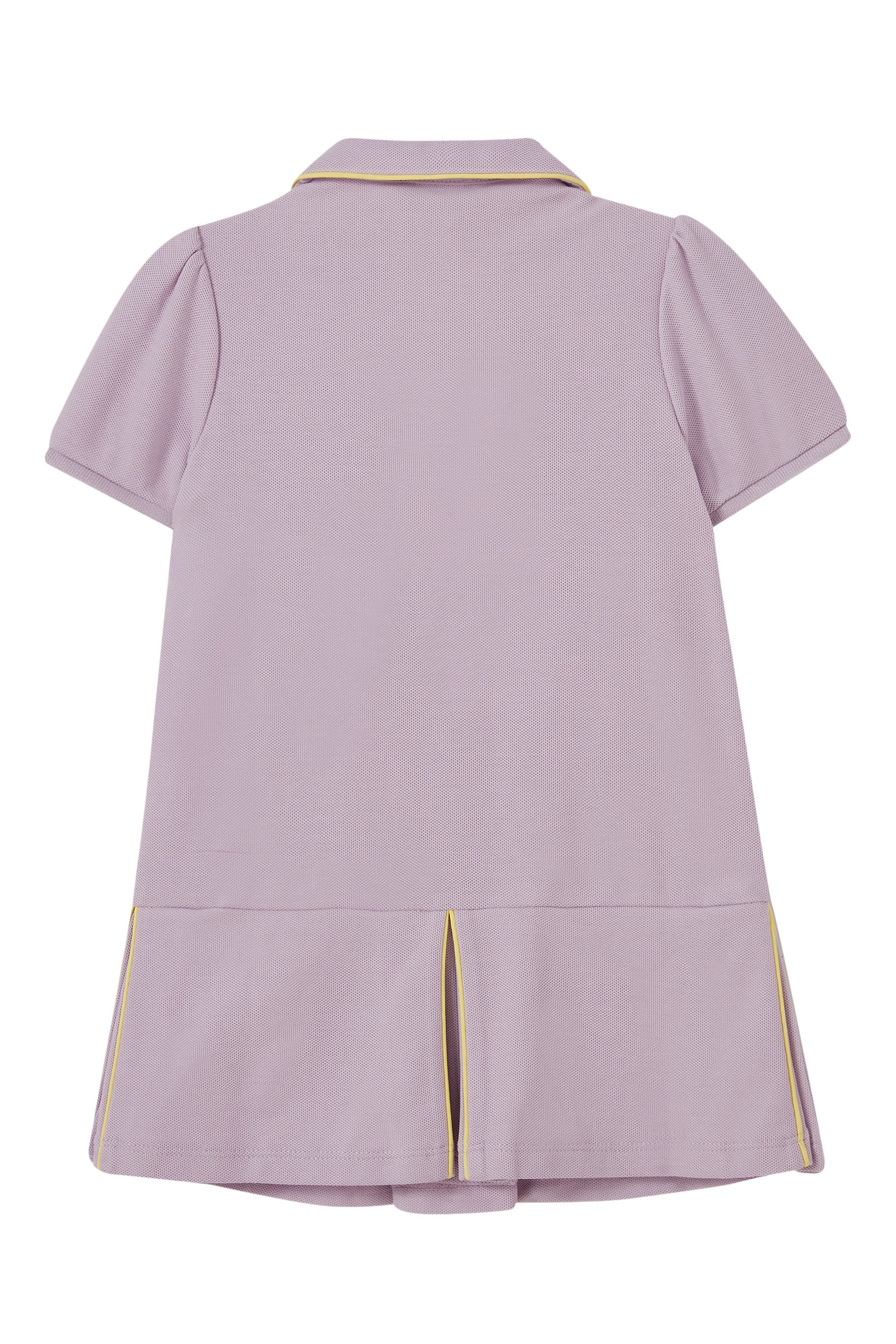 Kids Eagle-Logo Slit Dress