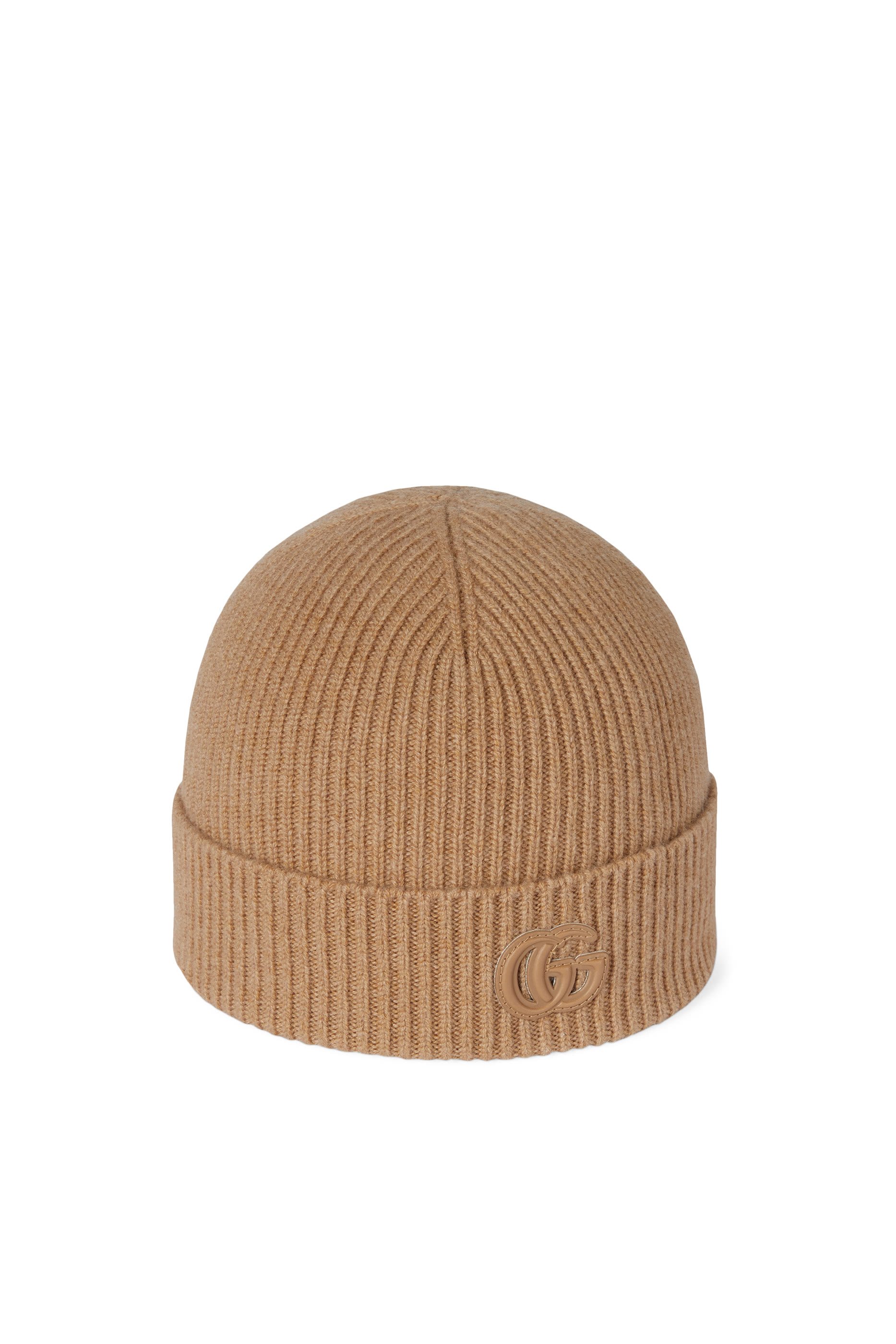 Logo Patch Cashmere Hat