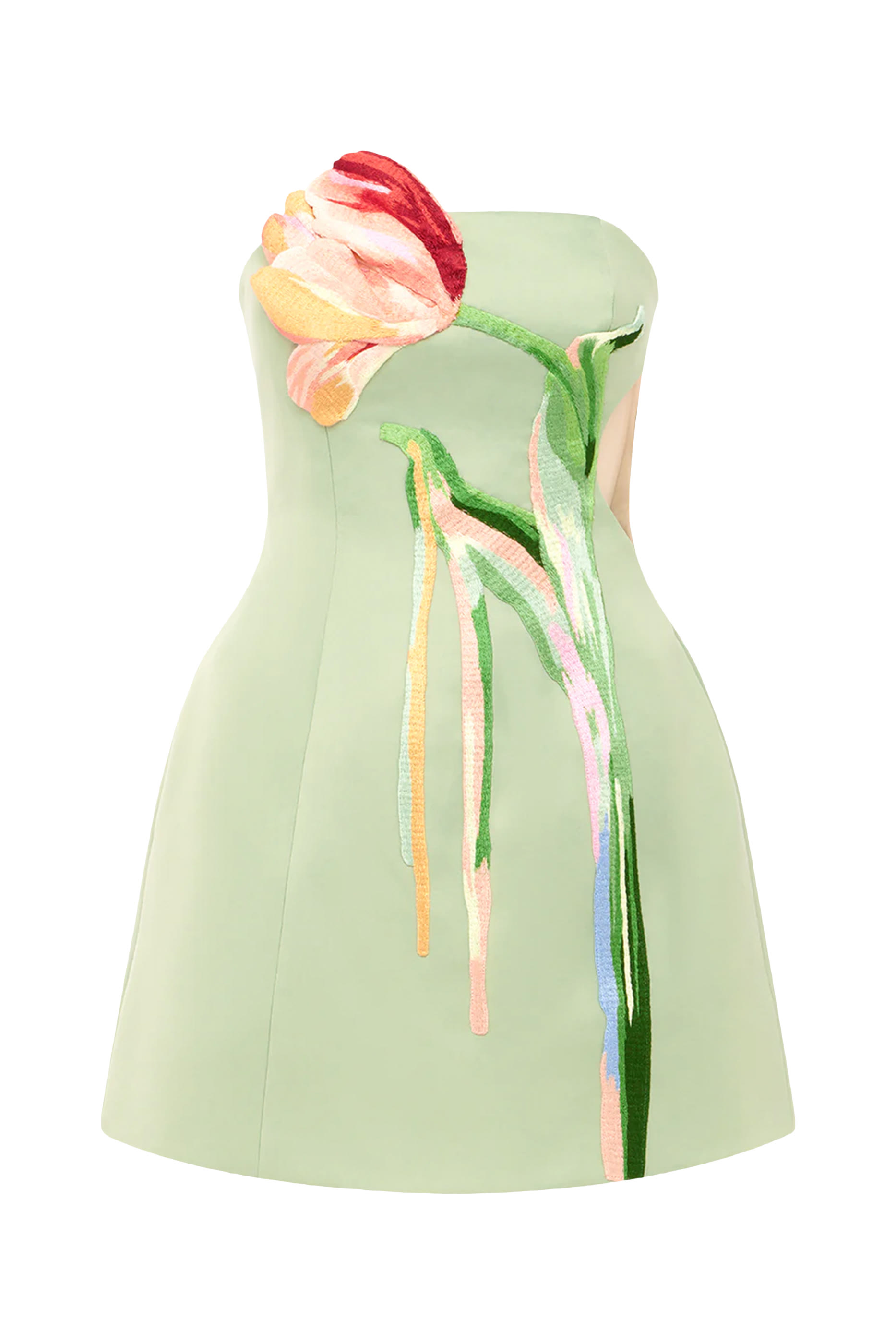 Roselle Cutout Bustier Mini Dress
