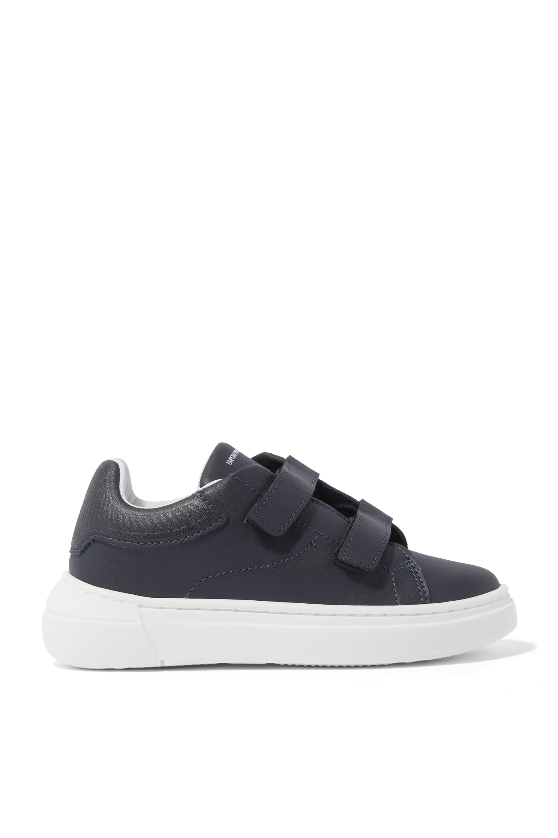 Kids Velcro Leather Sneakers
