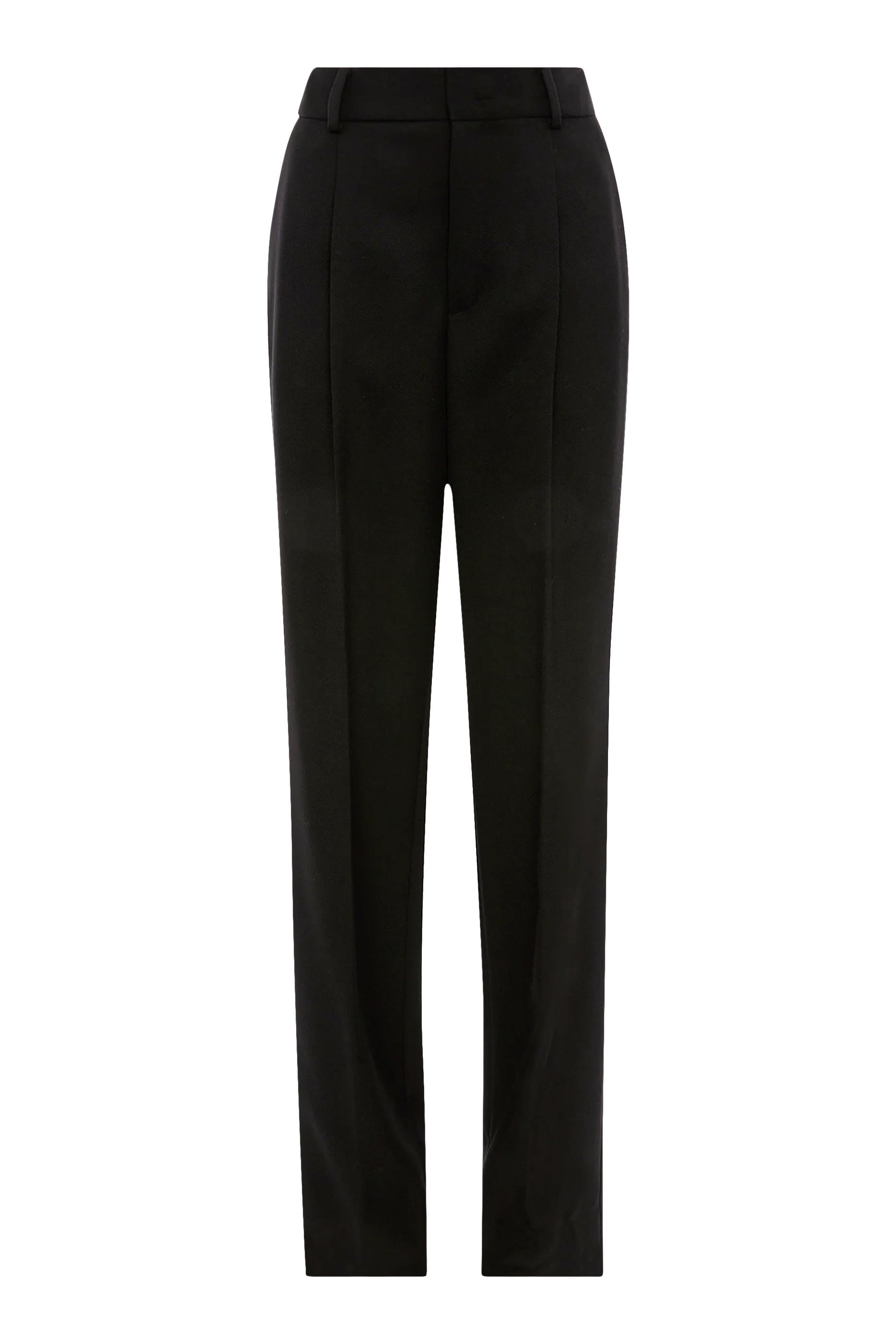 Straight-Leg Tailored Trousers