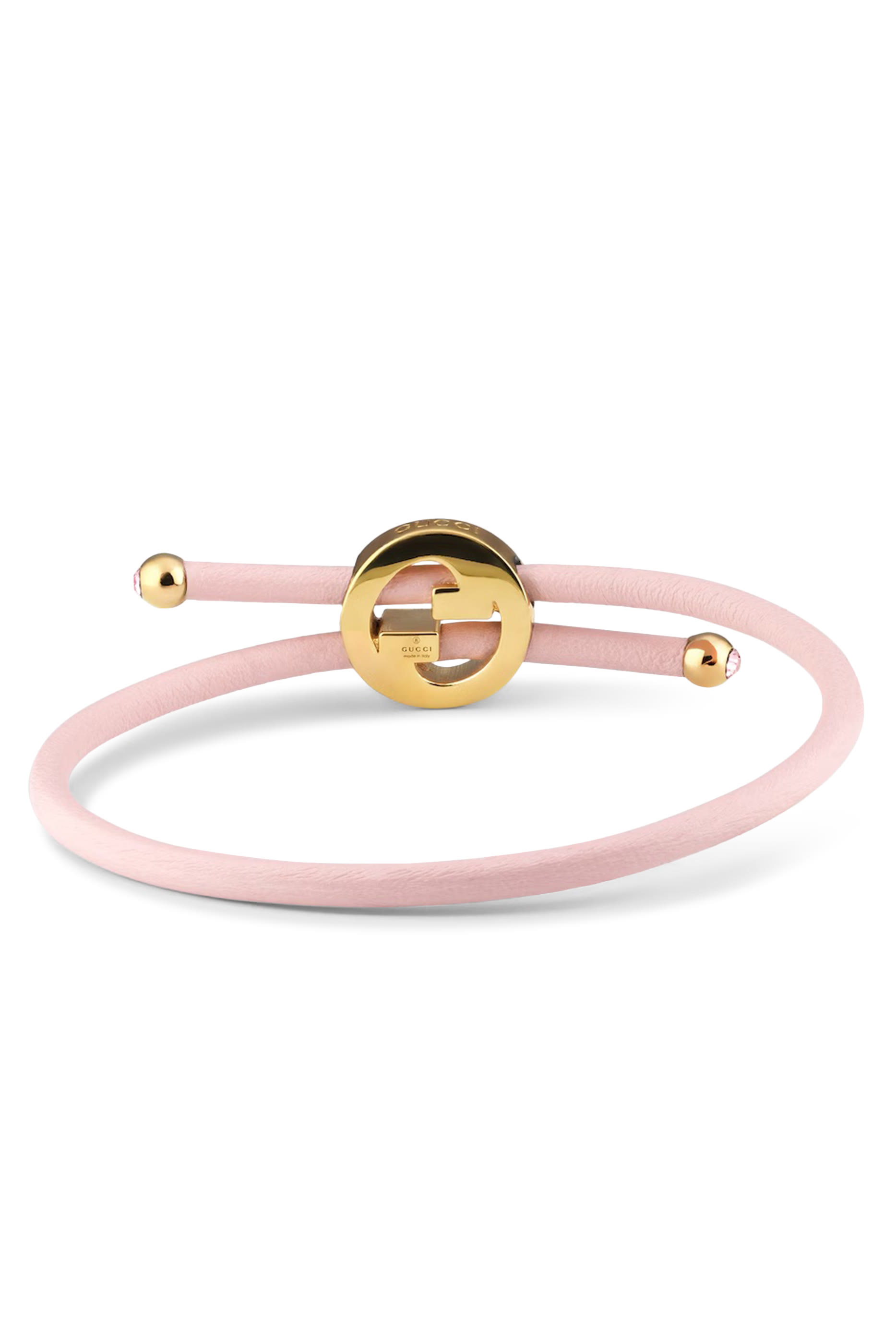 Enamel Round Interlocking G Bracelet
