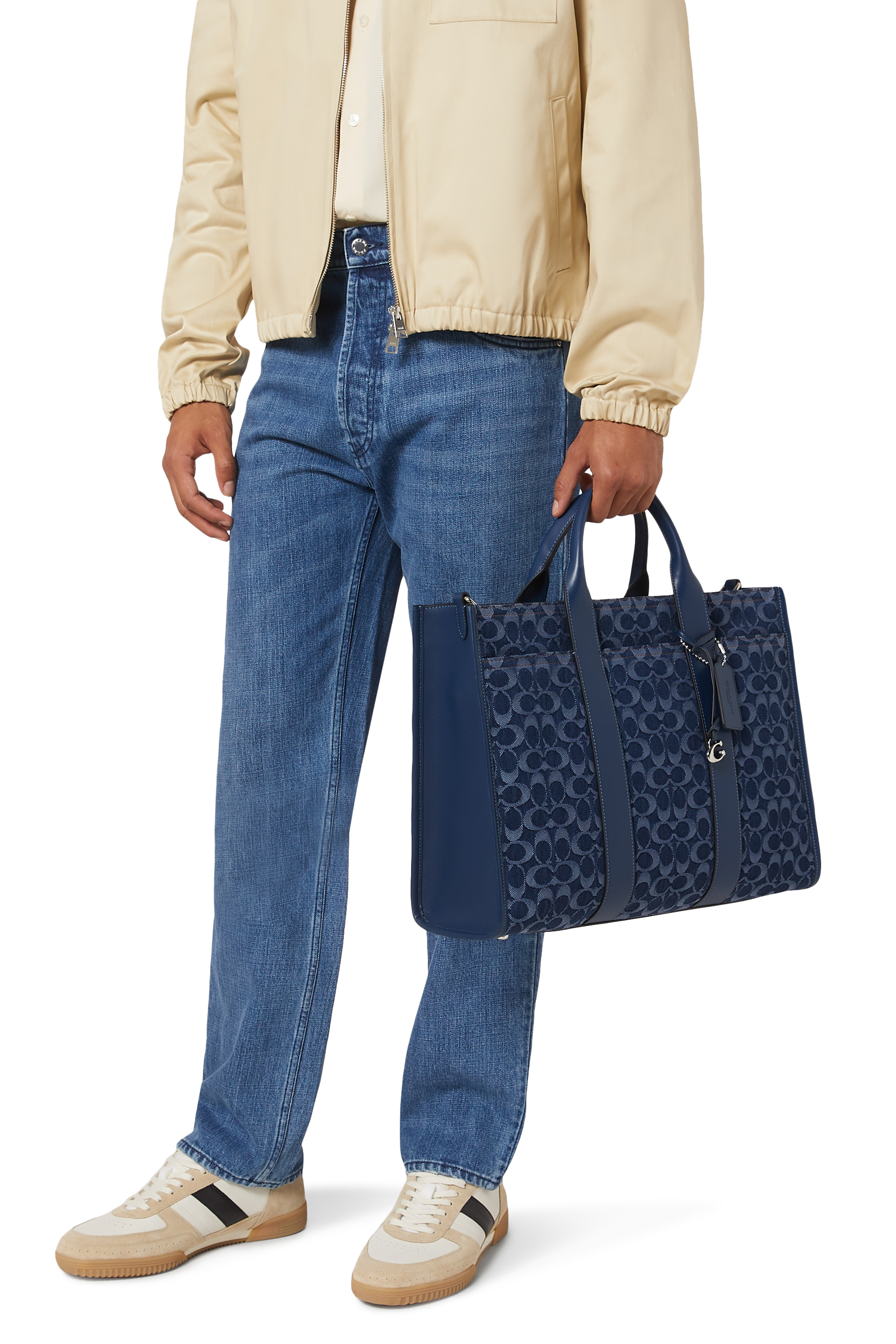 Wesley Signature Canvas Tote