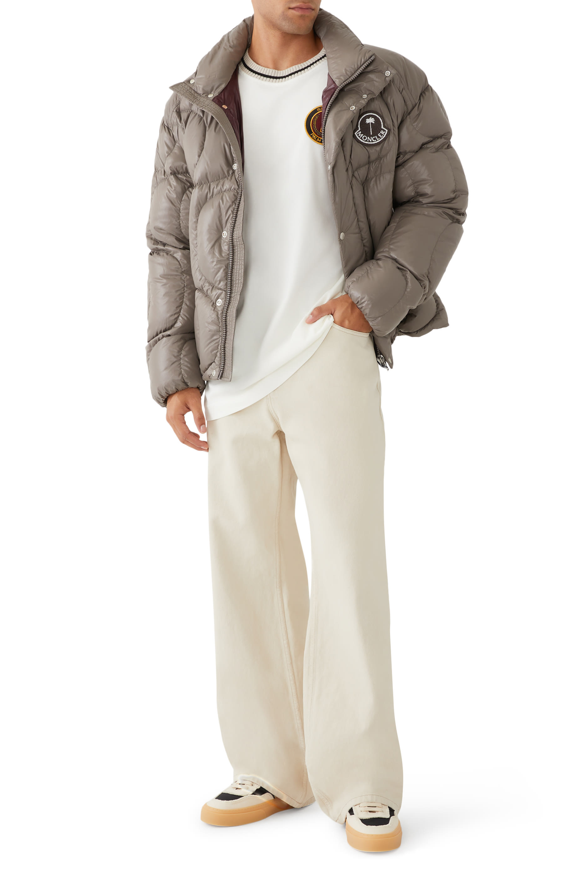 Racing-Inspired Patch T-Shirt