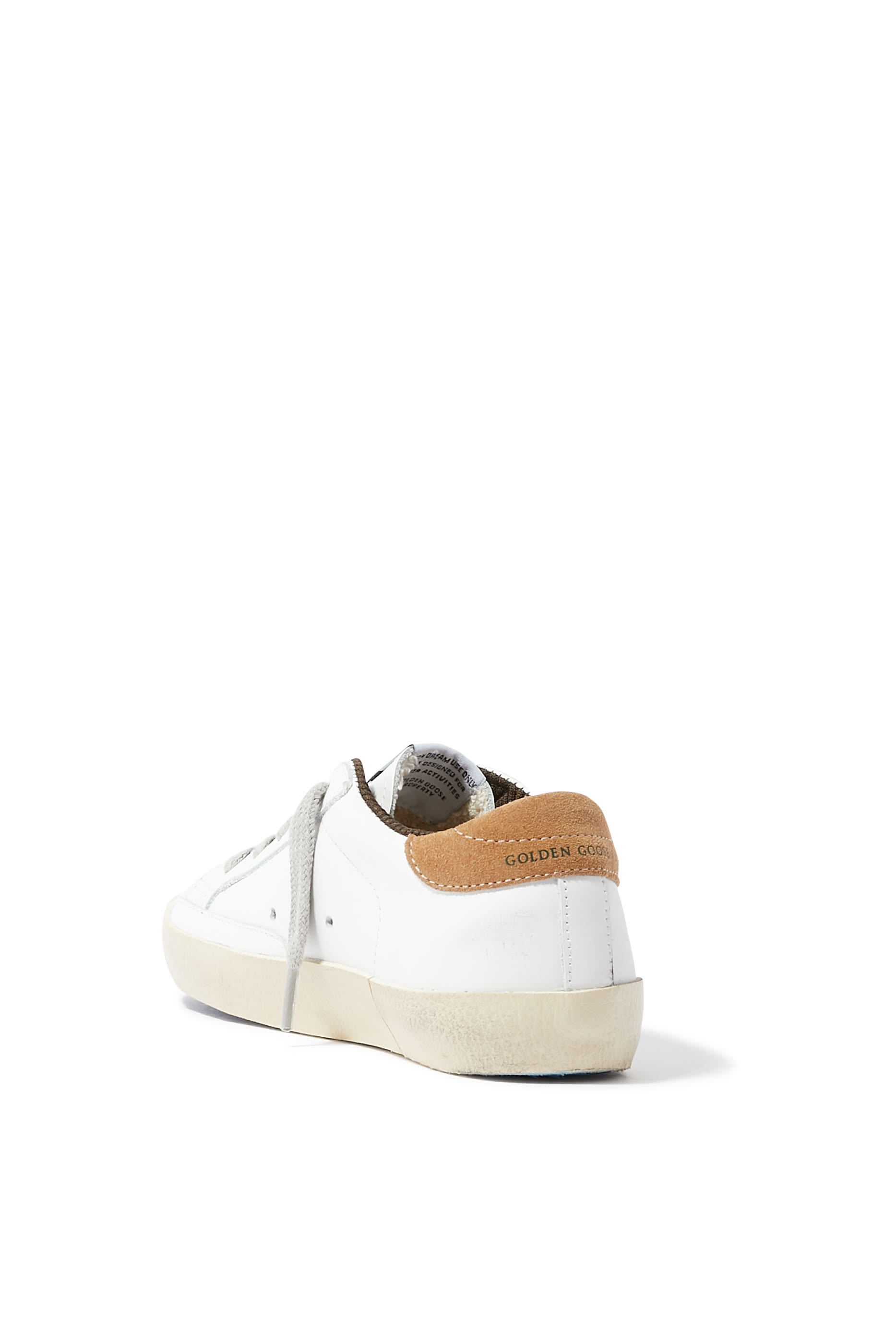 Kids Super Star Leather Sneakers