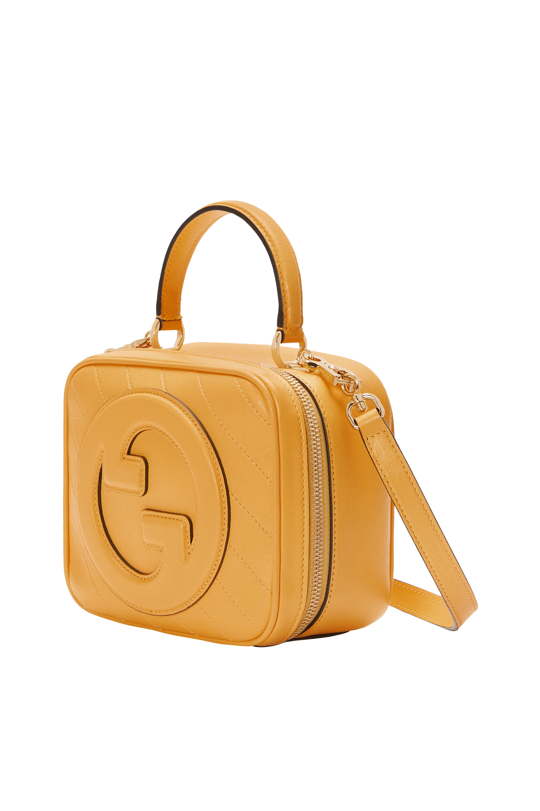 Blondie Small Leather Top Handle Bag