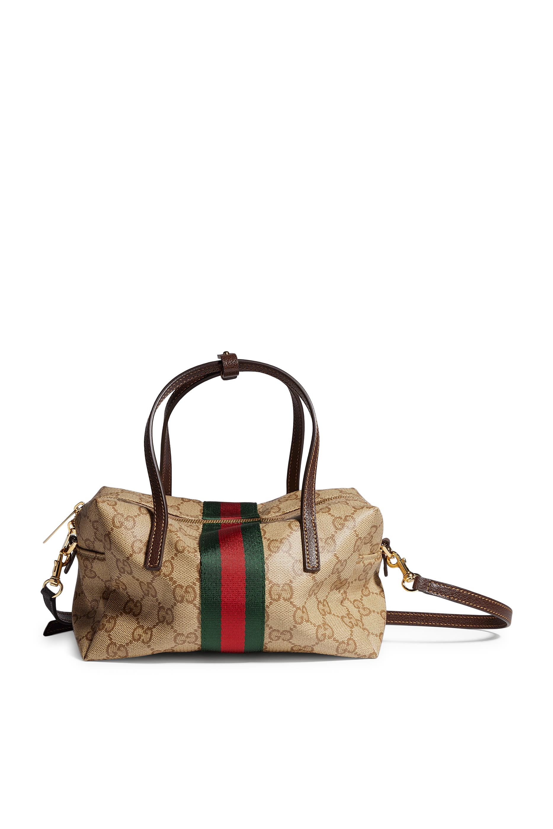 Mini Boston Bag with Web